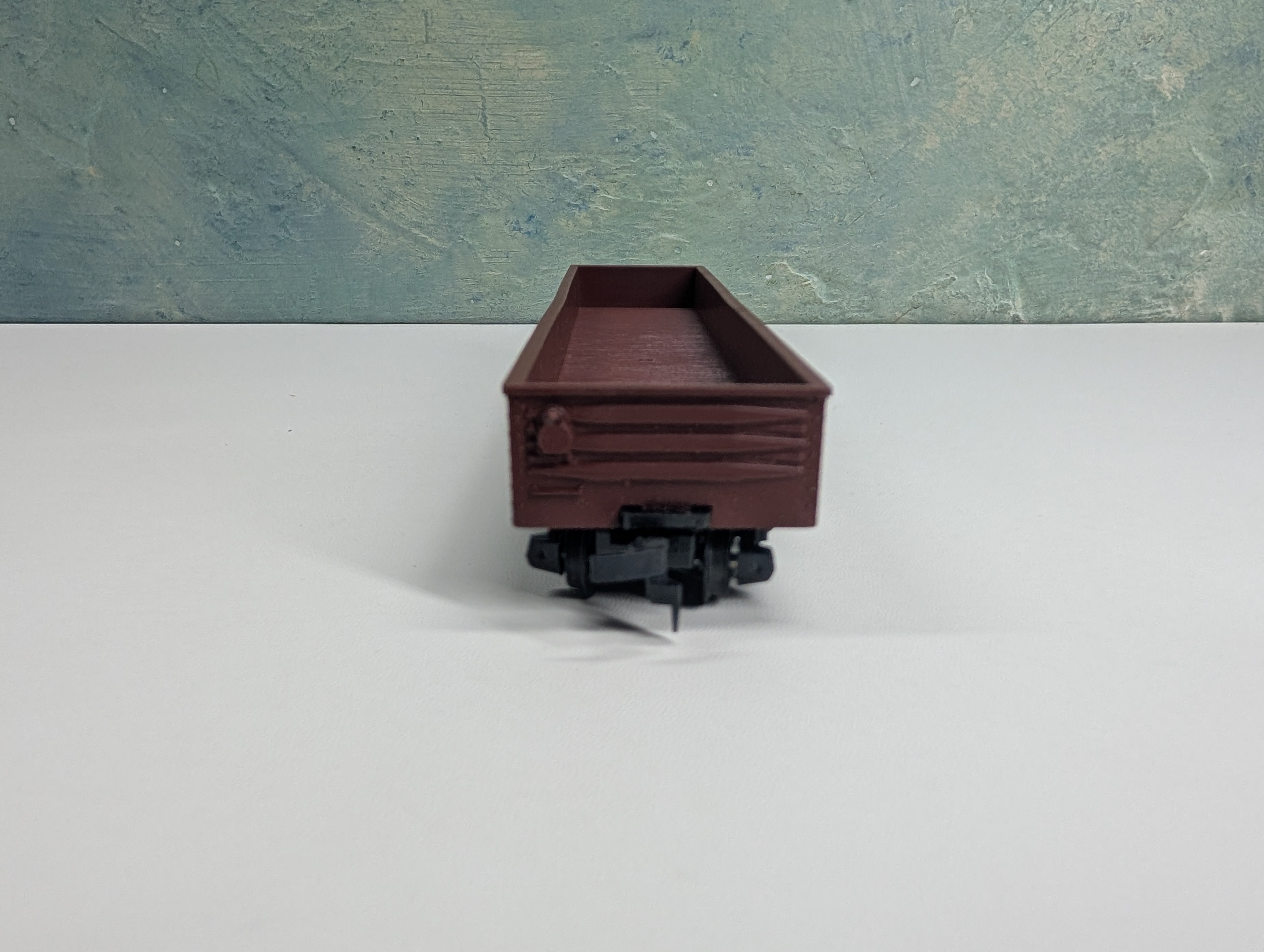 USED AHM HO Scale 50' Wooden OB Gondola Rock Island RI #1207