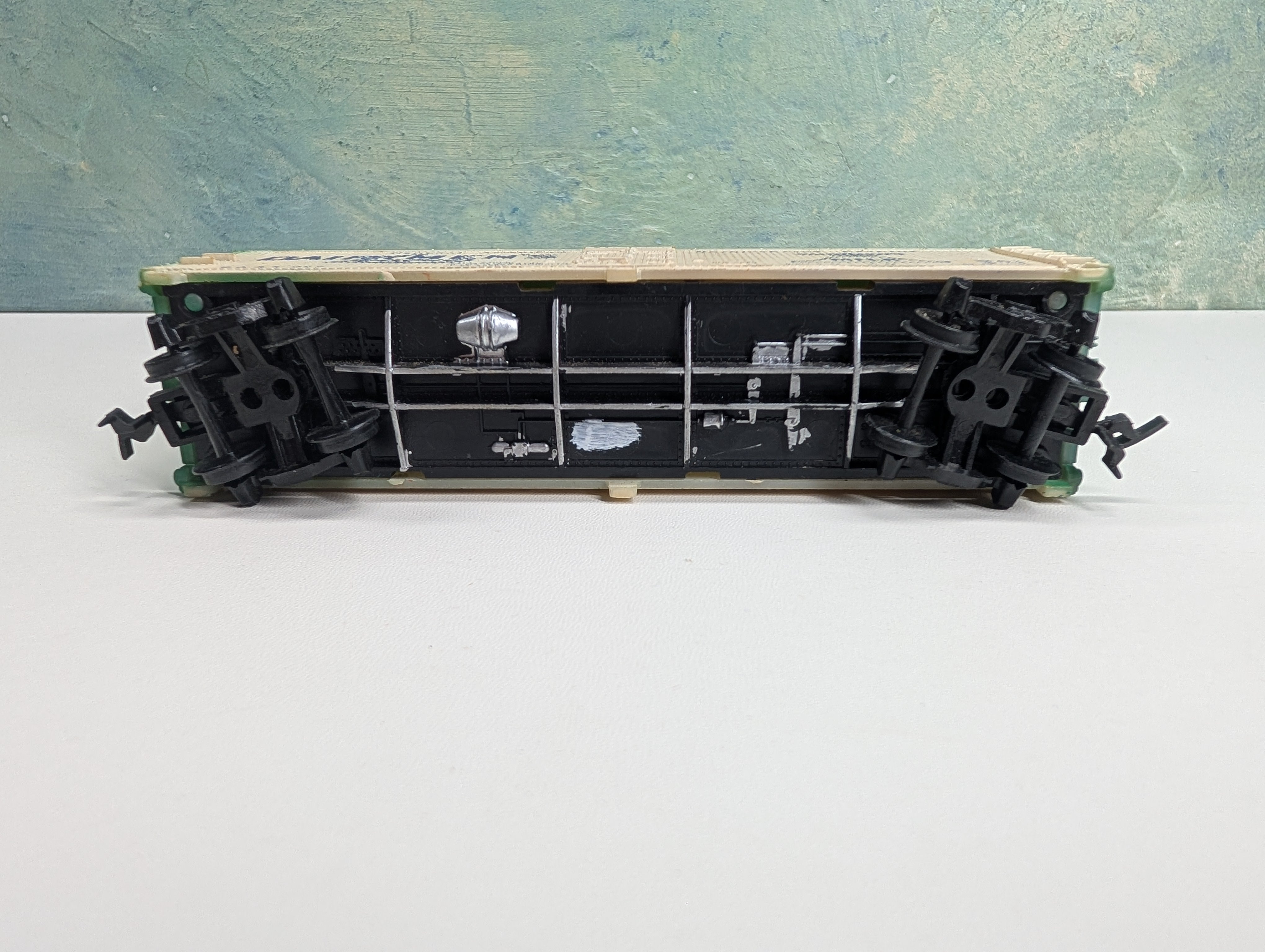 USED Tyco HO Scale 40' Reefer Box Car Dairymen's League GARX #907