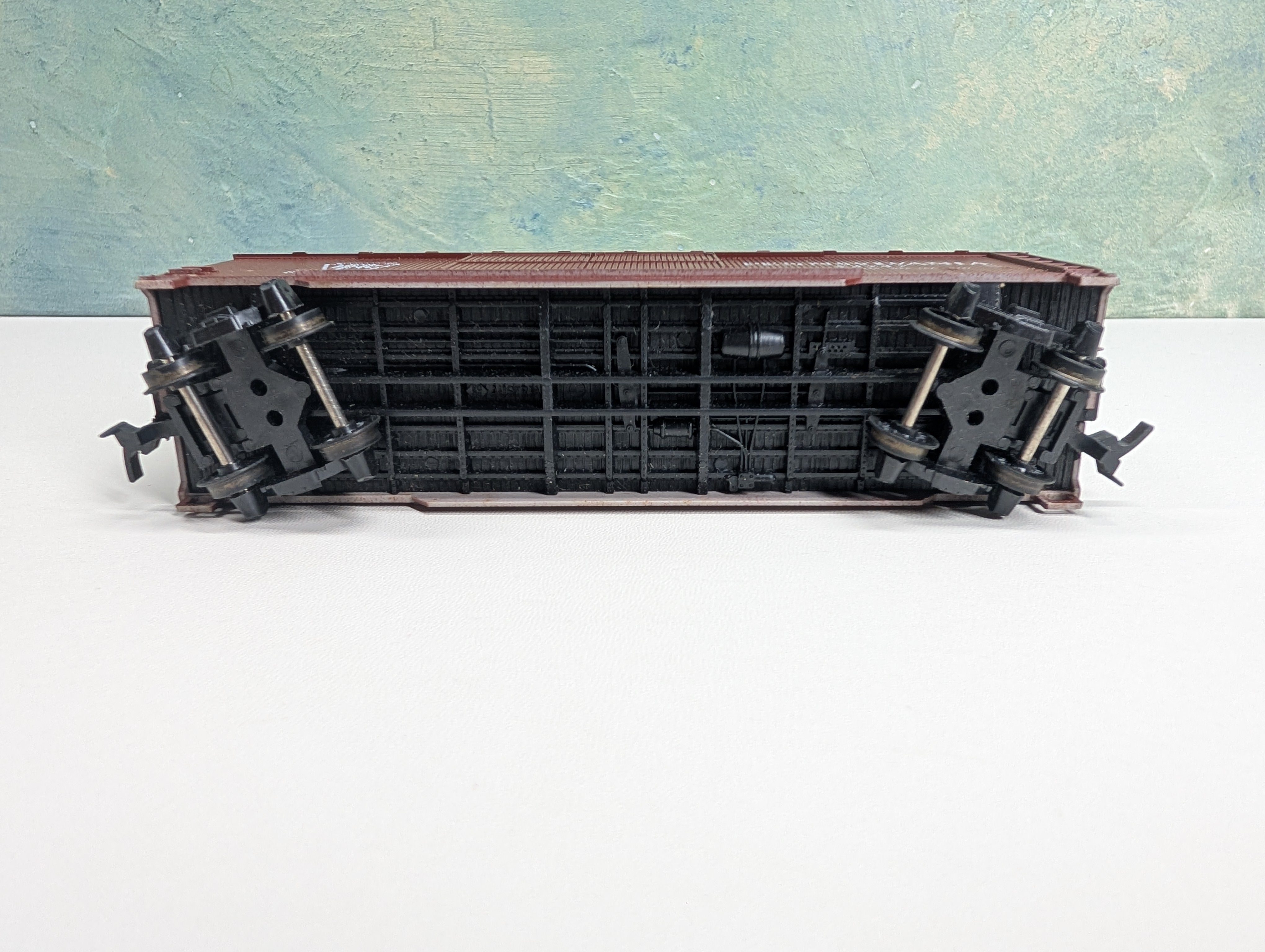USED ROCO HO Scale 40' DD Wooden Box Car Pennsylvania PRR #83247