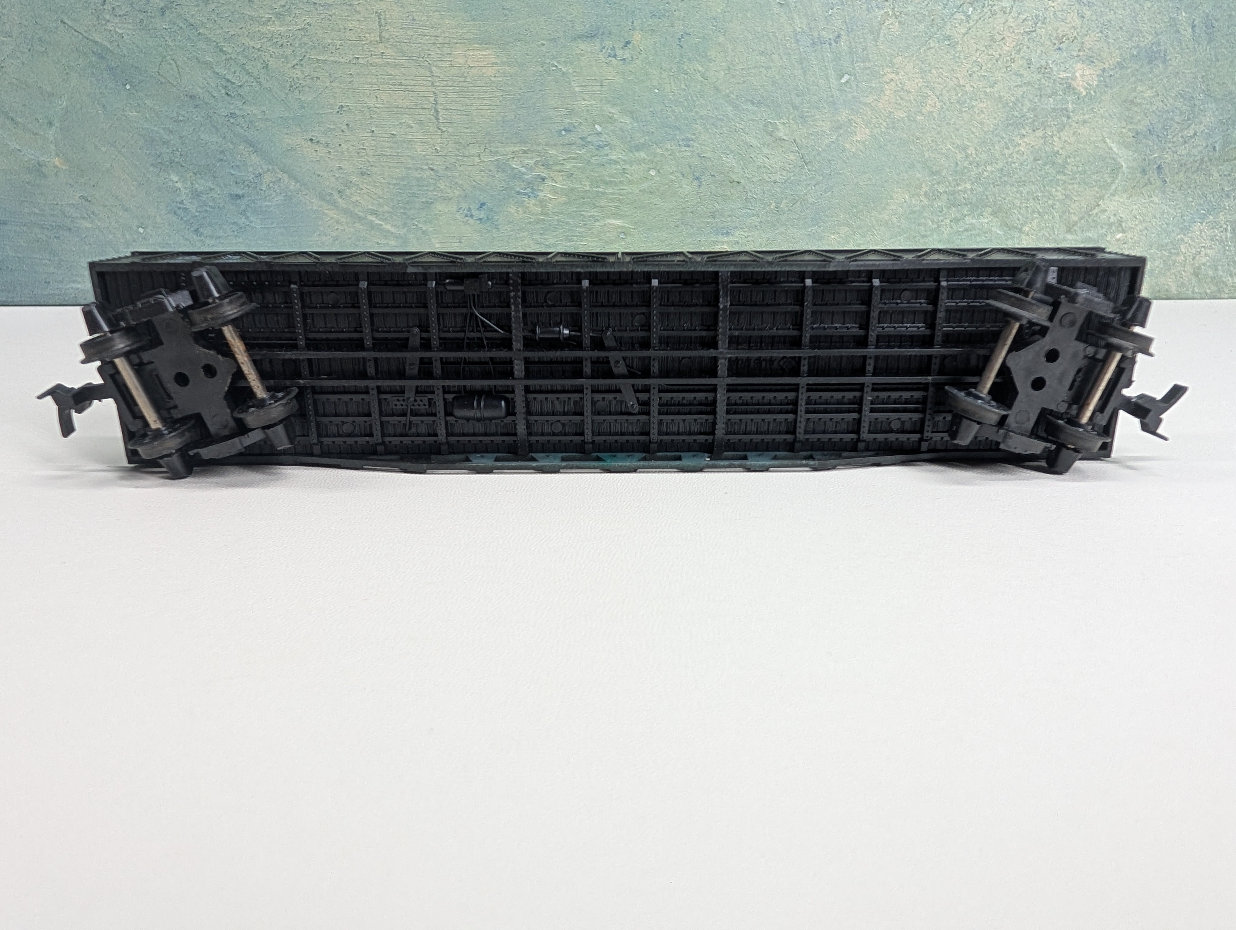 USED AHM HO Scale 50' Wooden OB Gondola Santa Fe ATSF #138279