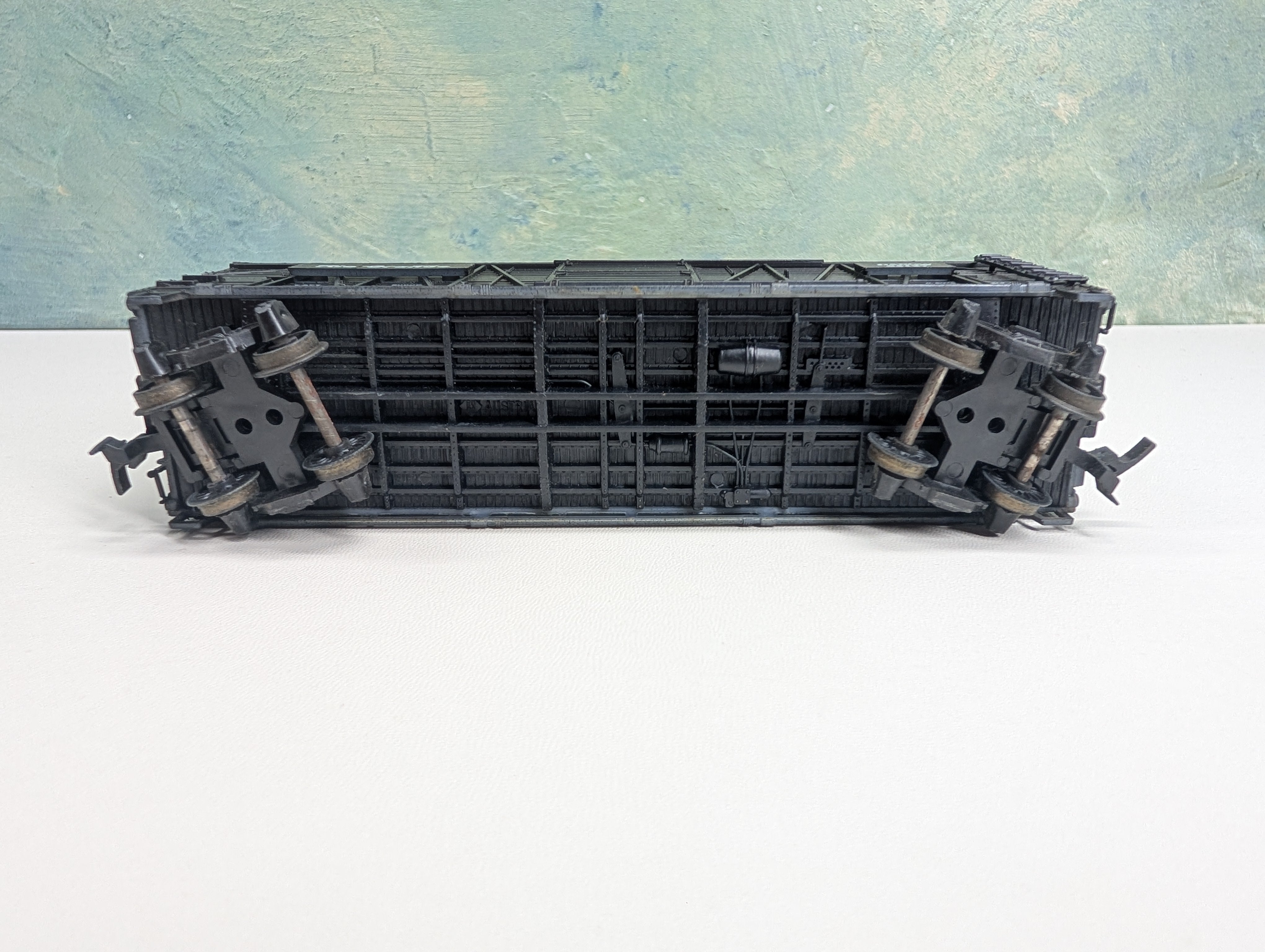 USED AHM HO Scale 40' Cattle Stock Car Rio Grande D&RGW #64127