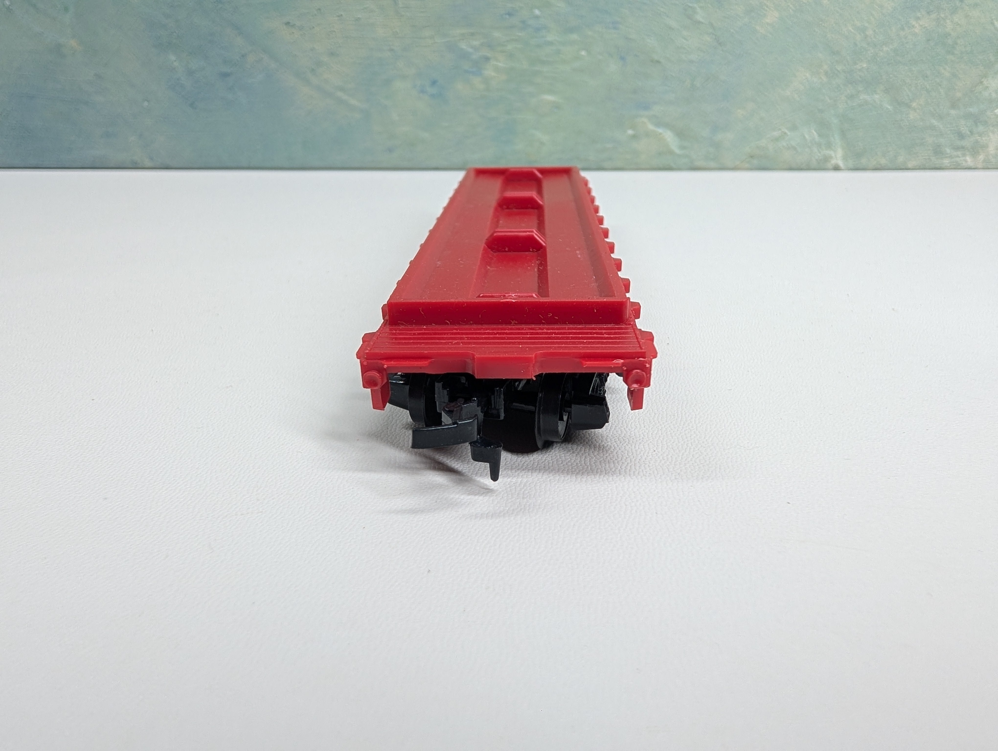 USED Tyco HO Scale 40' Flat Car Great Northern GN