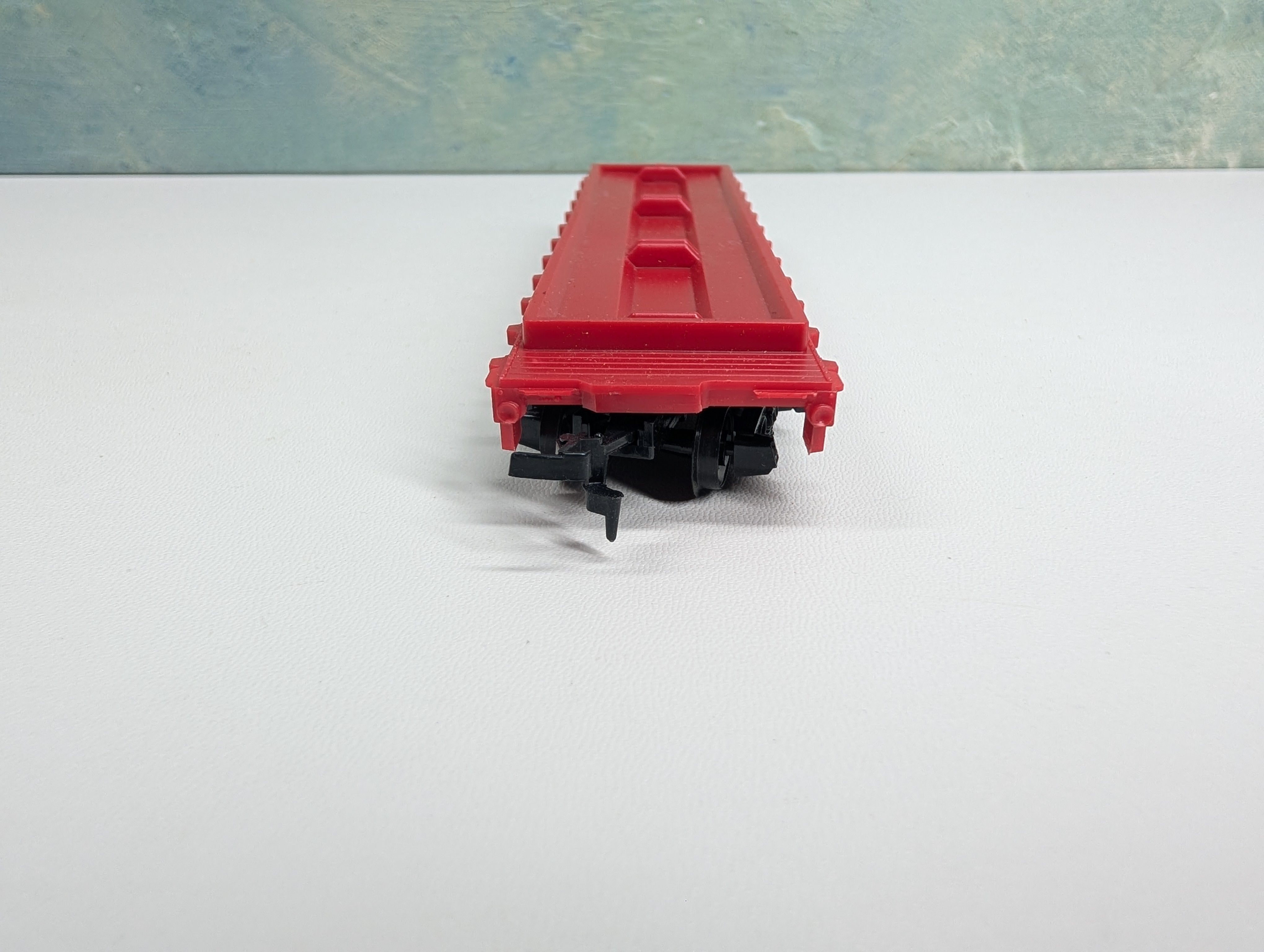 USED Tyco HO Scale 40' Flat Car Great Northern GN