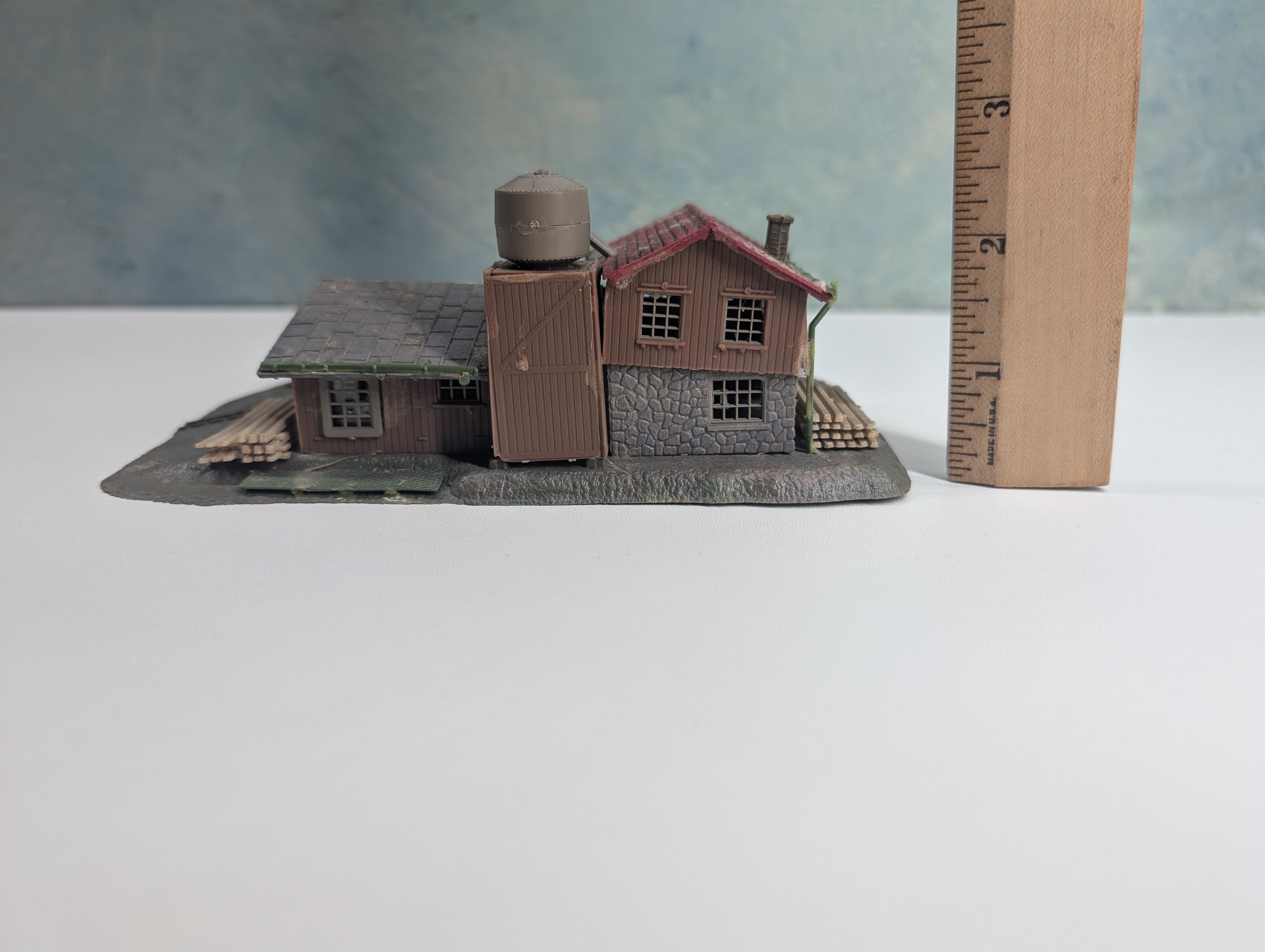 USED Pola N Scale Old Time Lumber Mill