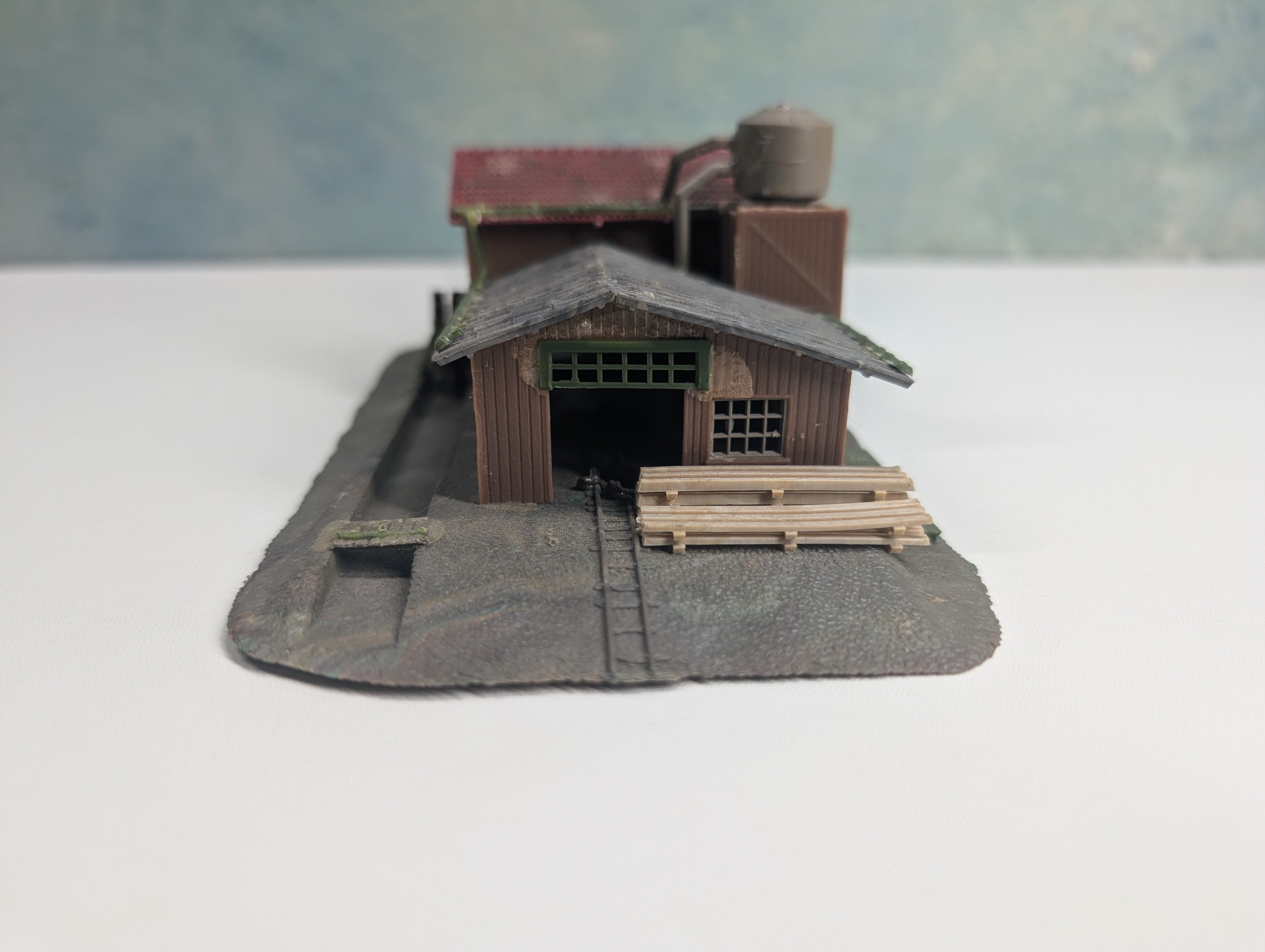 USED Pola N Scale Old Time Lumber Mill