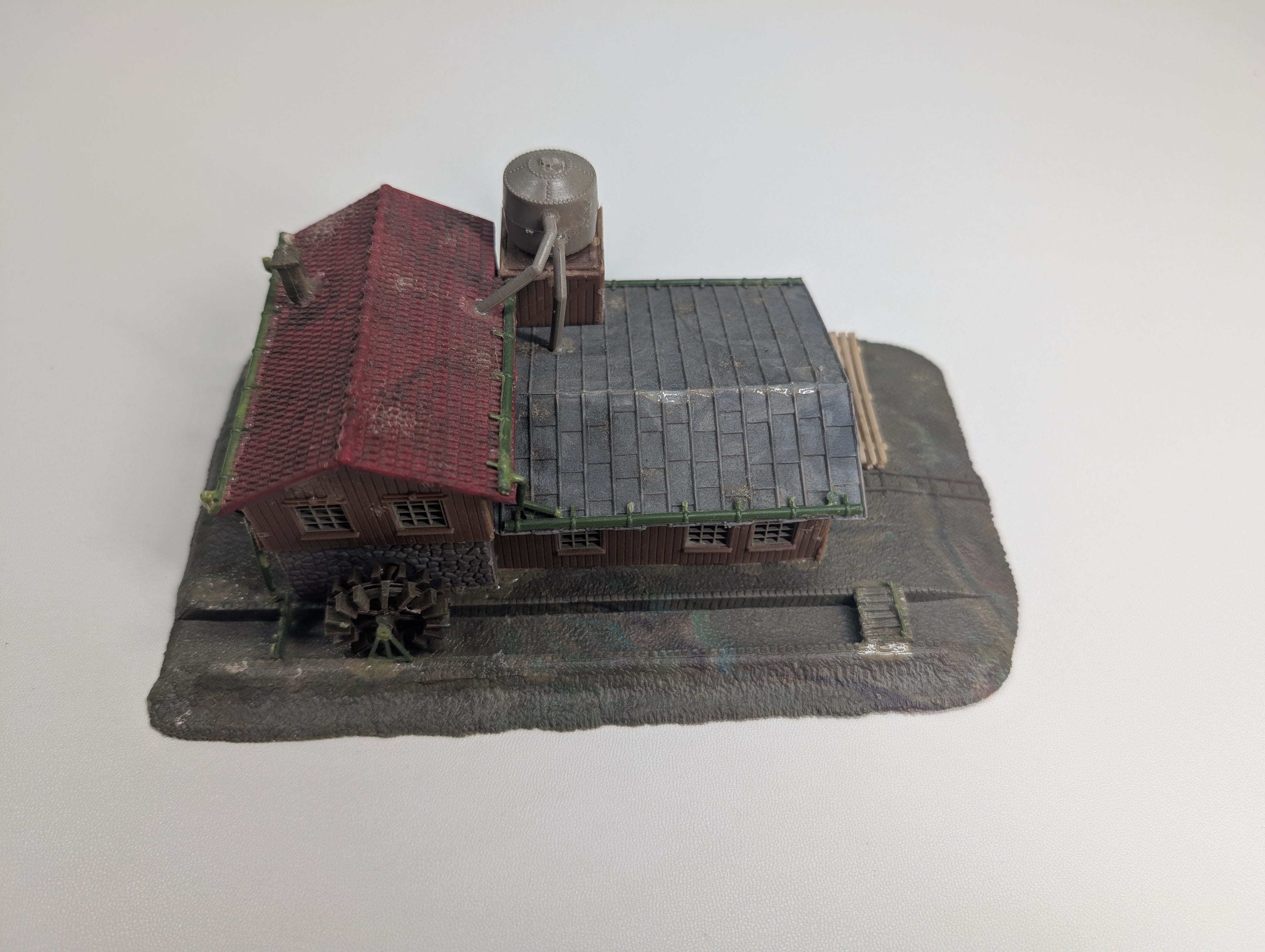 USED Pola N Scale Old Time Lumber Mill