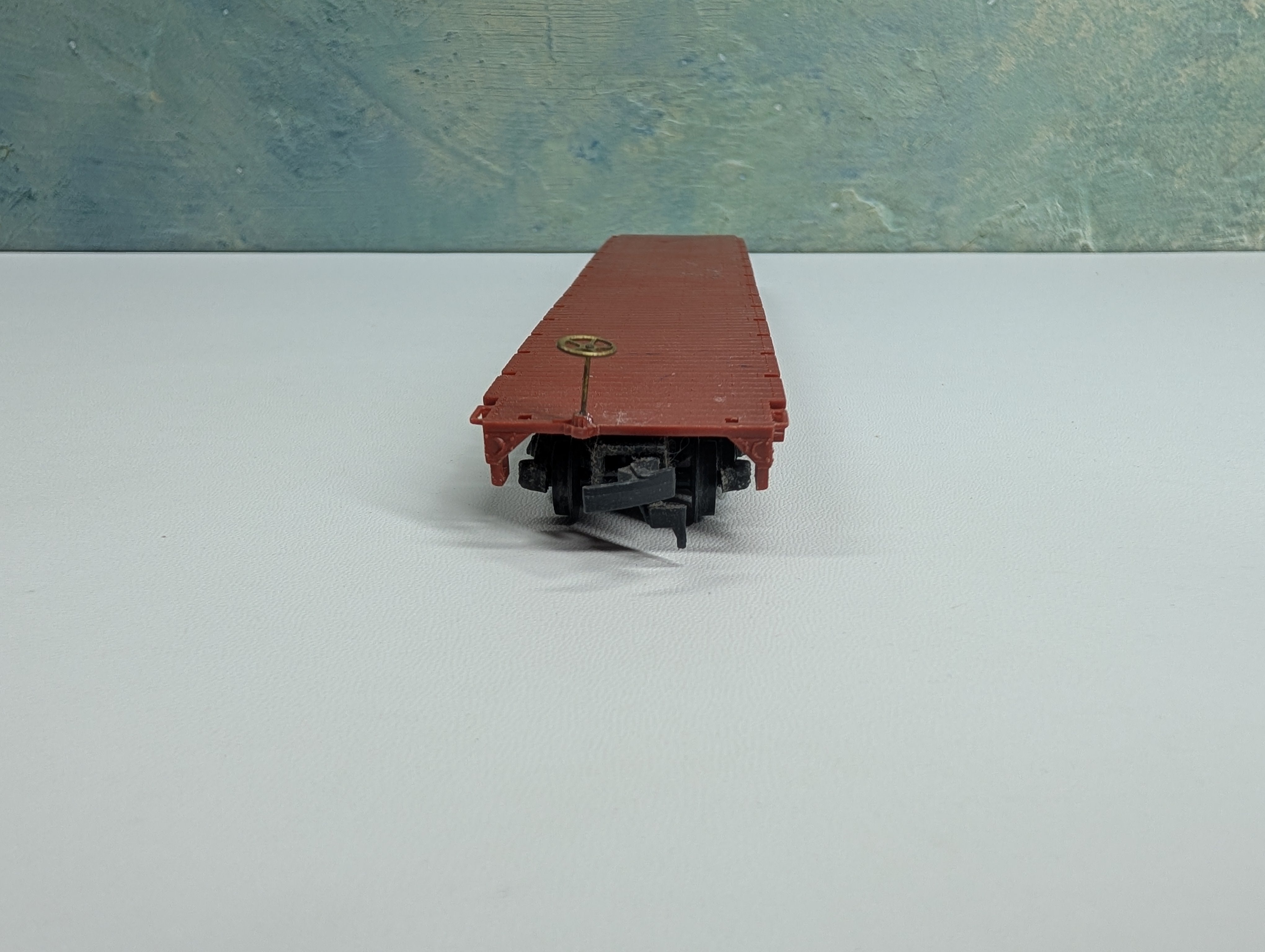 USED REVELL HO Scale 50' Flat Car SOO Line #4032