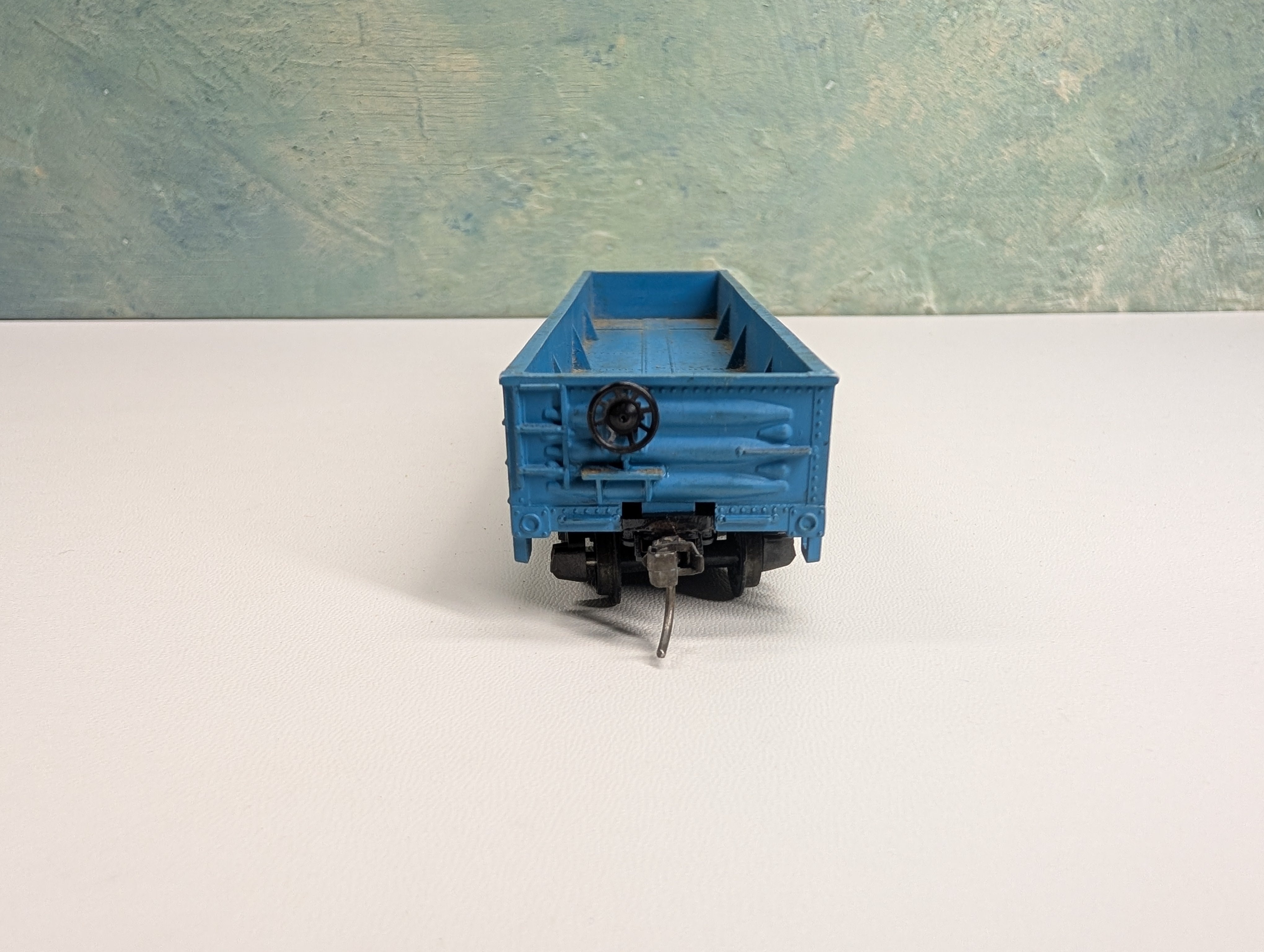 USED Rivarossi HO Scale 40' Gondola Boston and Maine BM #9704