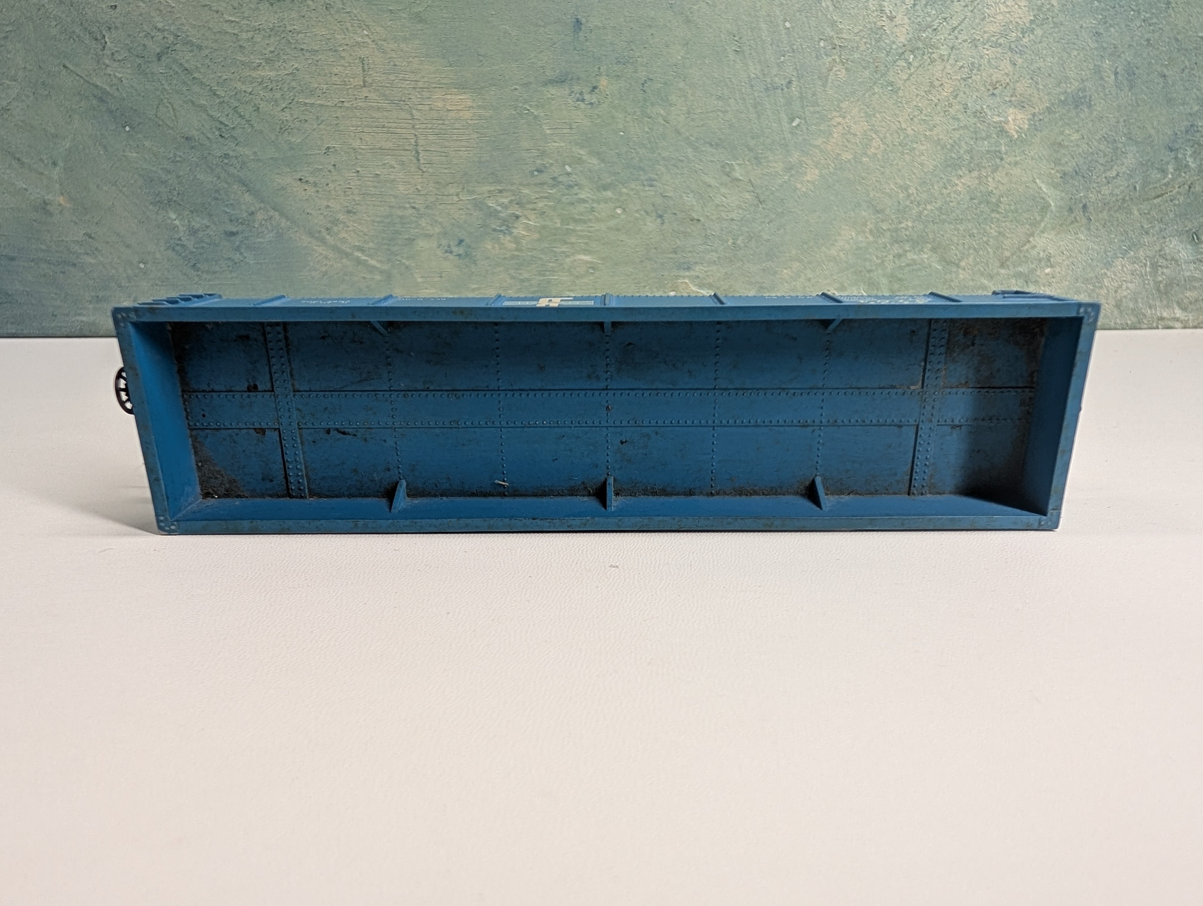 USED Rivarossi HO Scale 40' Gondola Boston and Maine BM #9704