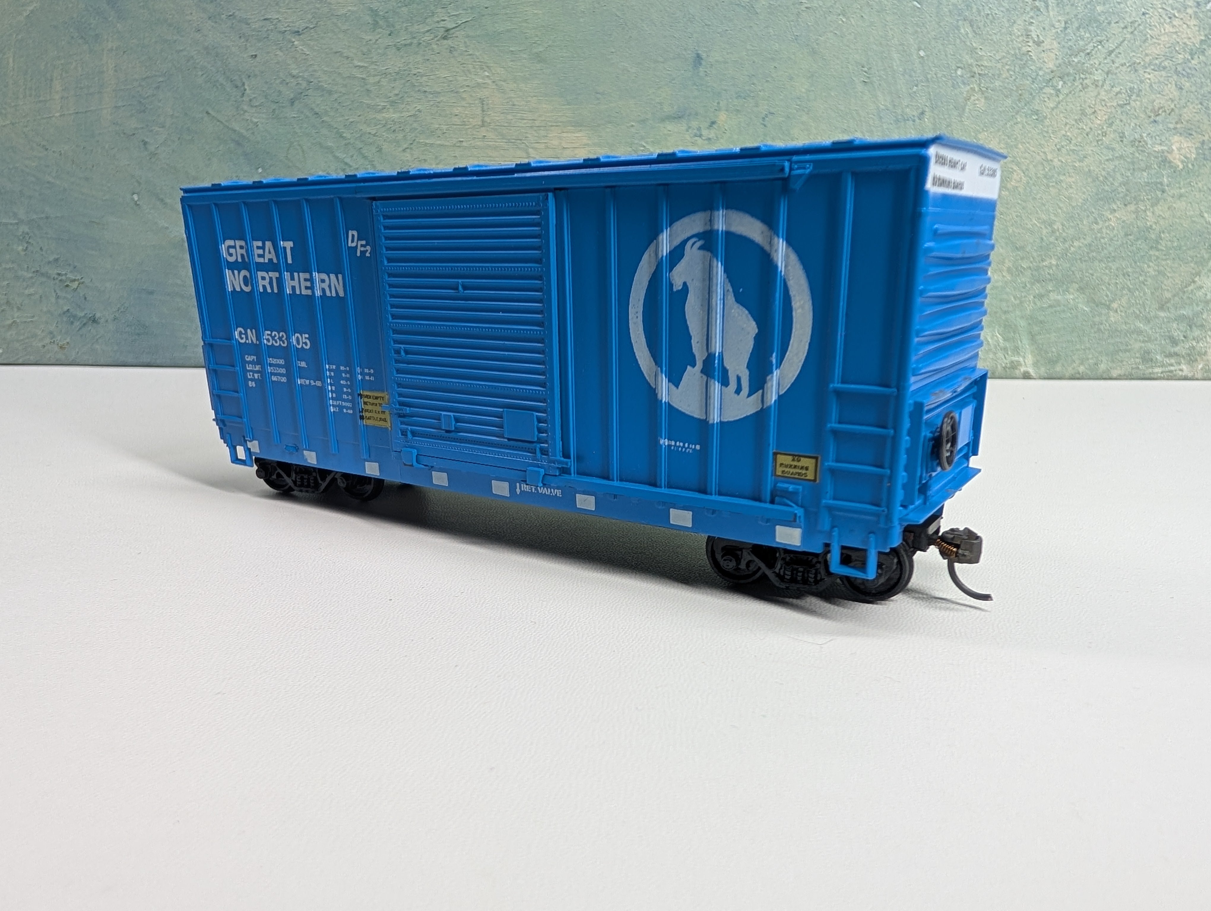 USED Athearn HO Scale 40' HI-Cube Box Car Great Northern GN #53305