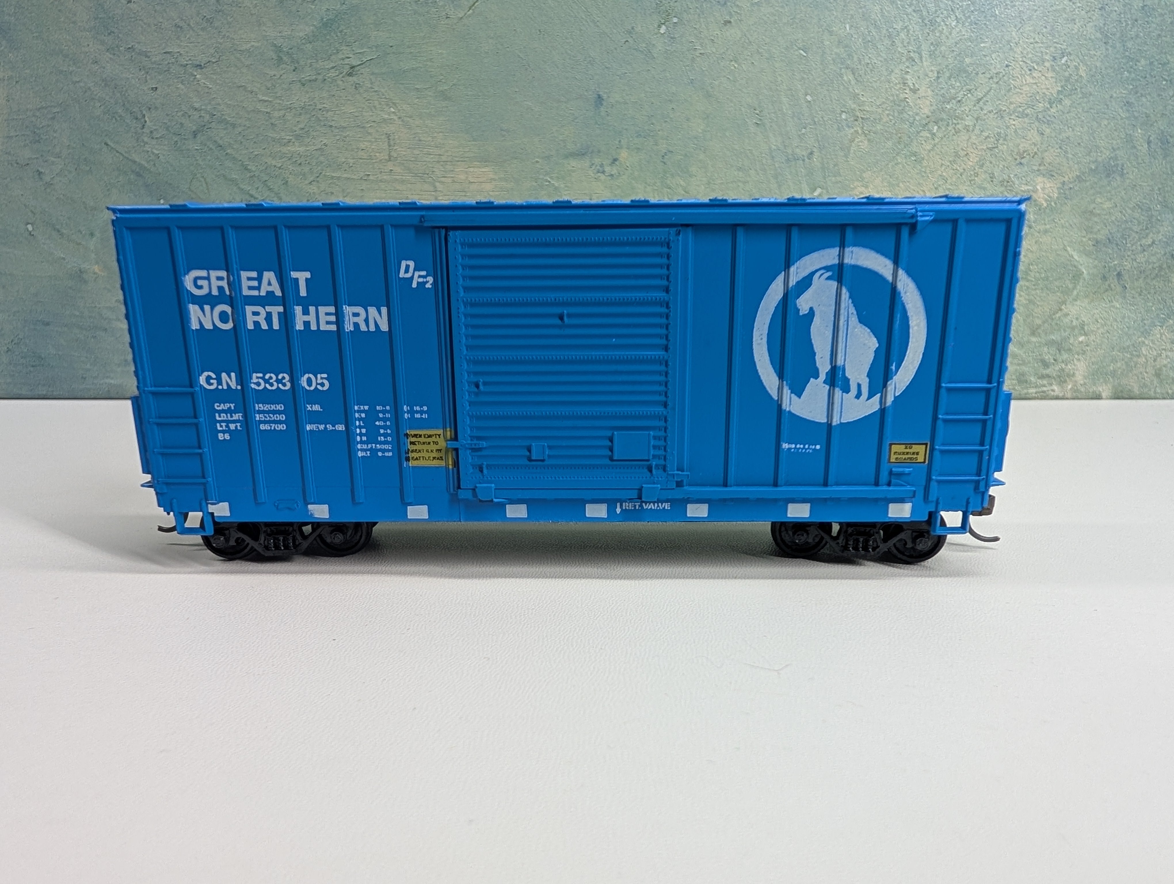 USED Athearn HO Scale 40' HI-Cube Box Car Great Northern GN #53305