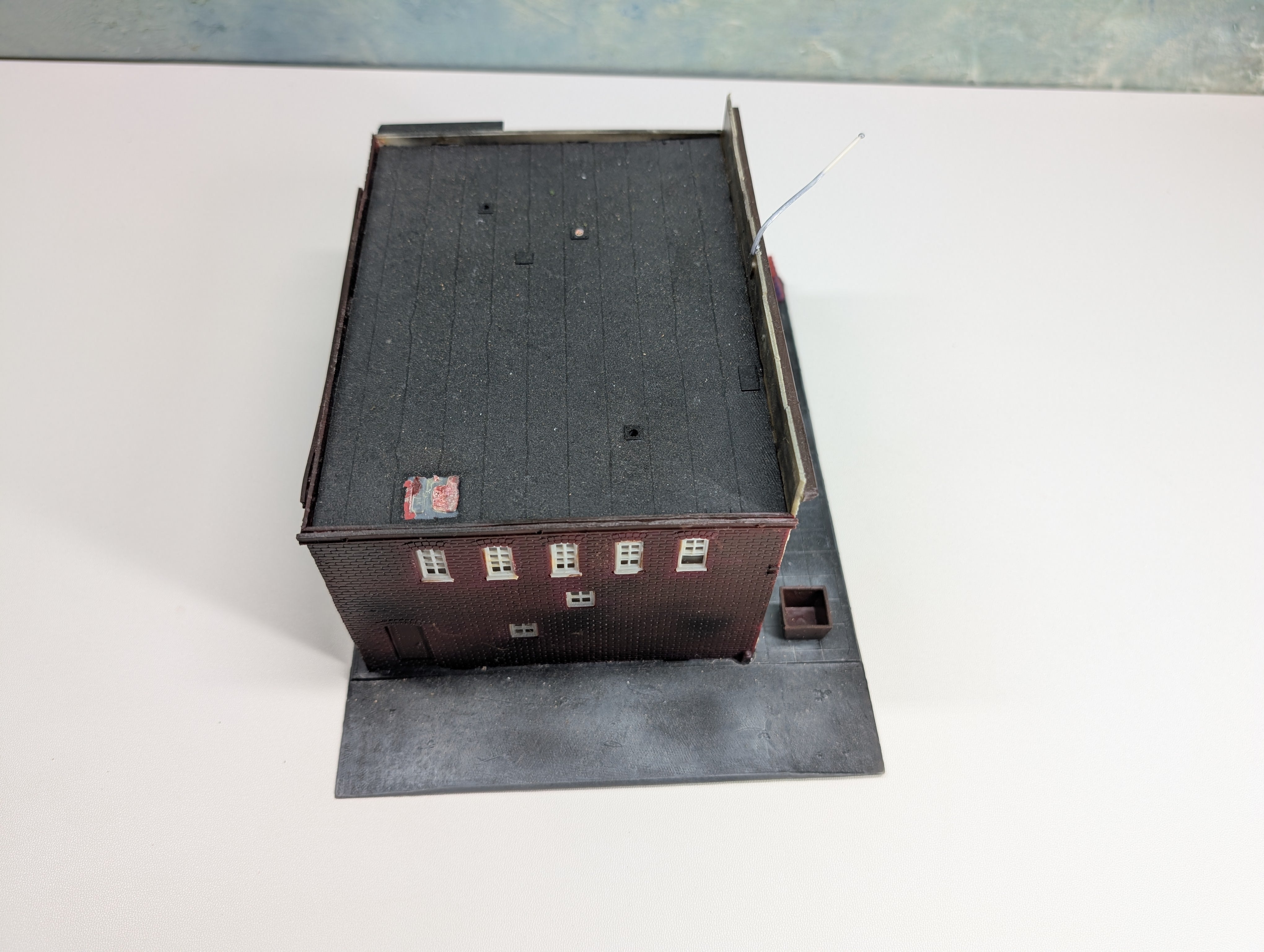 USED HO Scale Fire House
