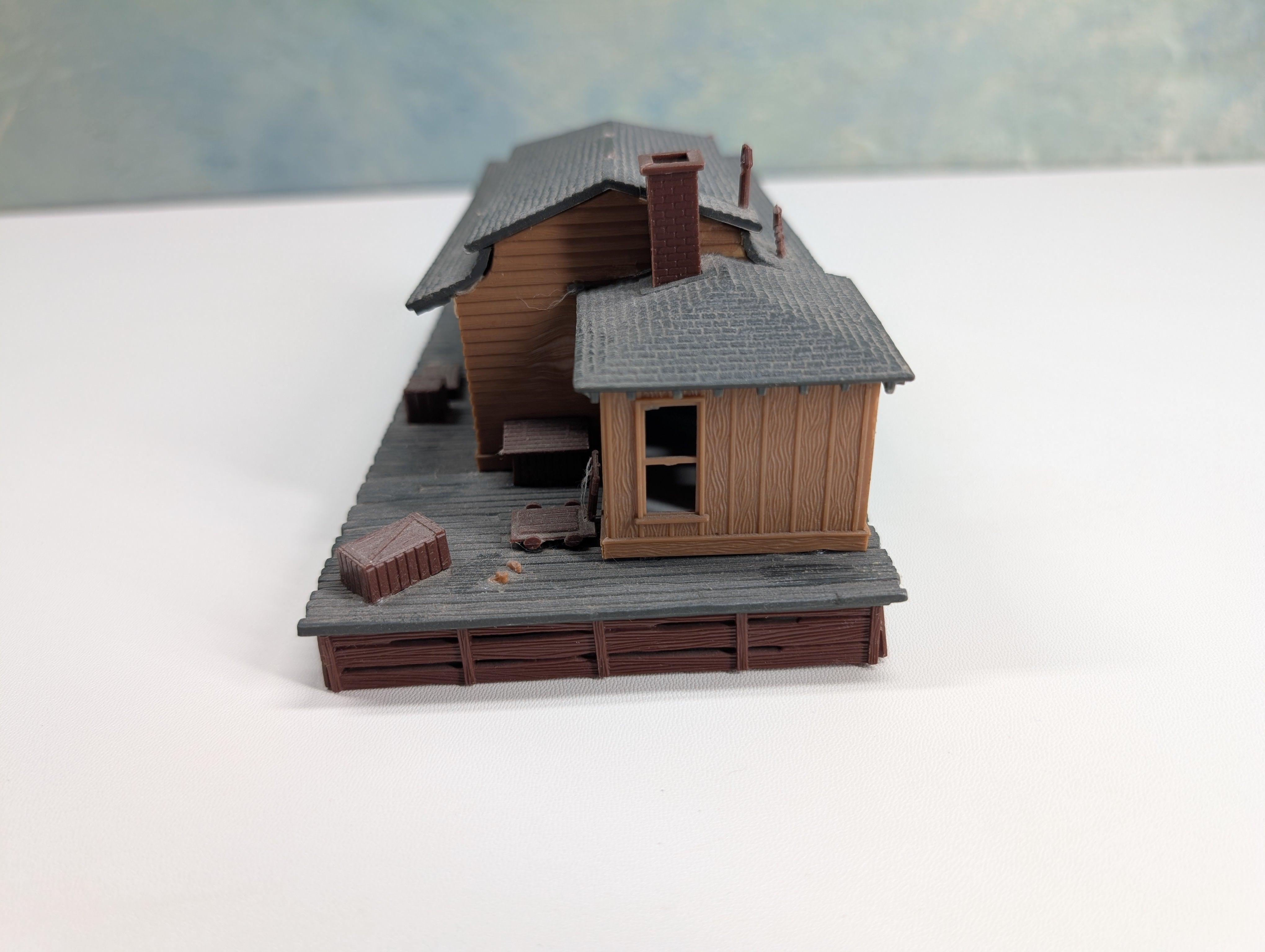 USED HO Scale Old Time Freight Station