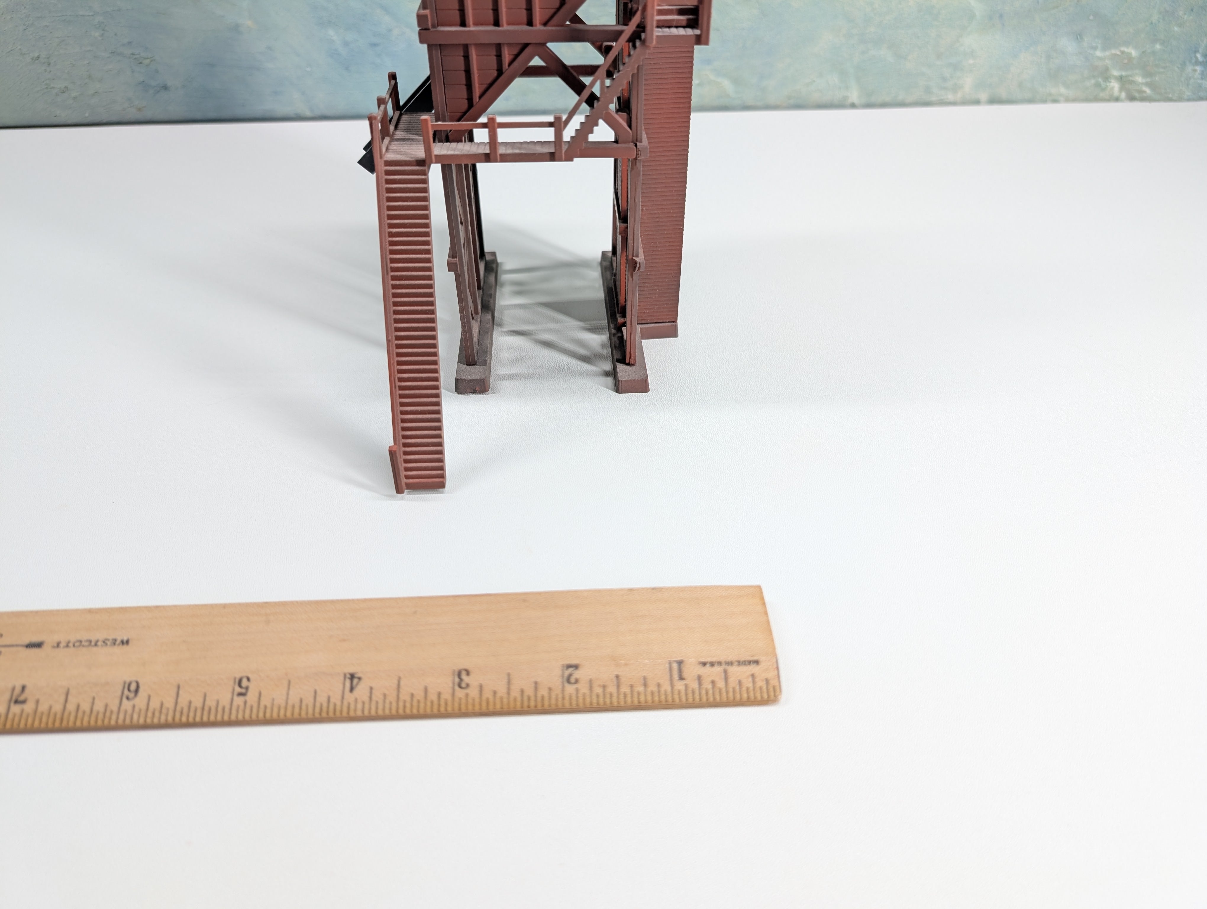 USED HO Scale Coaling Station, Weathered