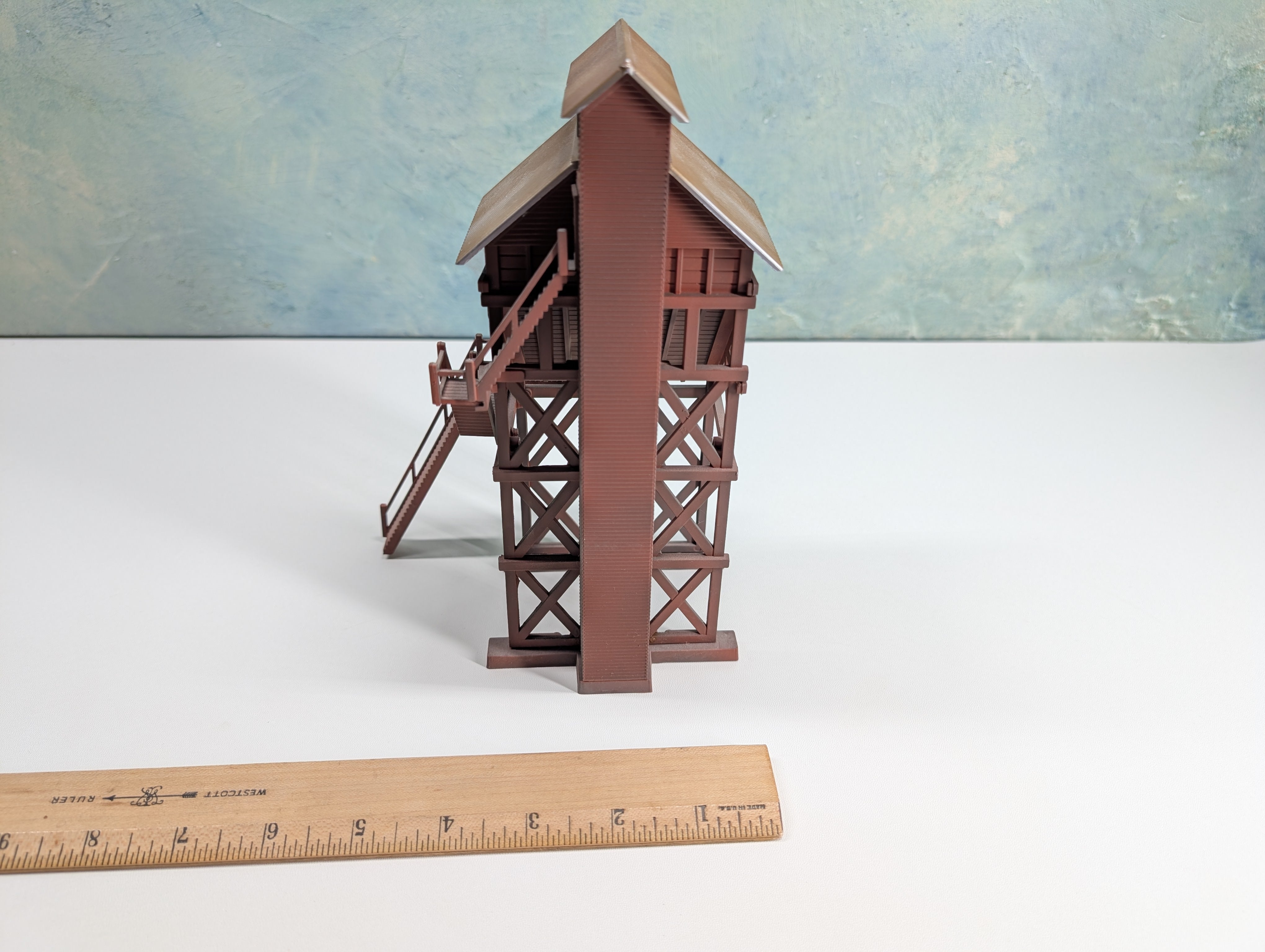 USED HO Scale Coaling Station, Weathered