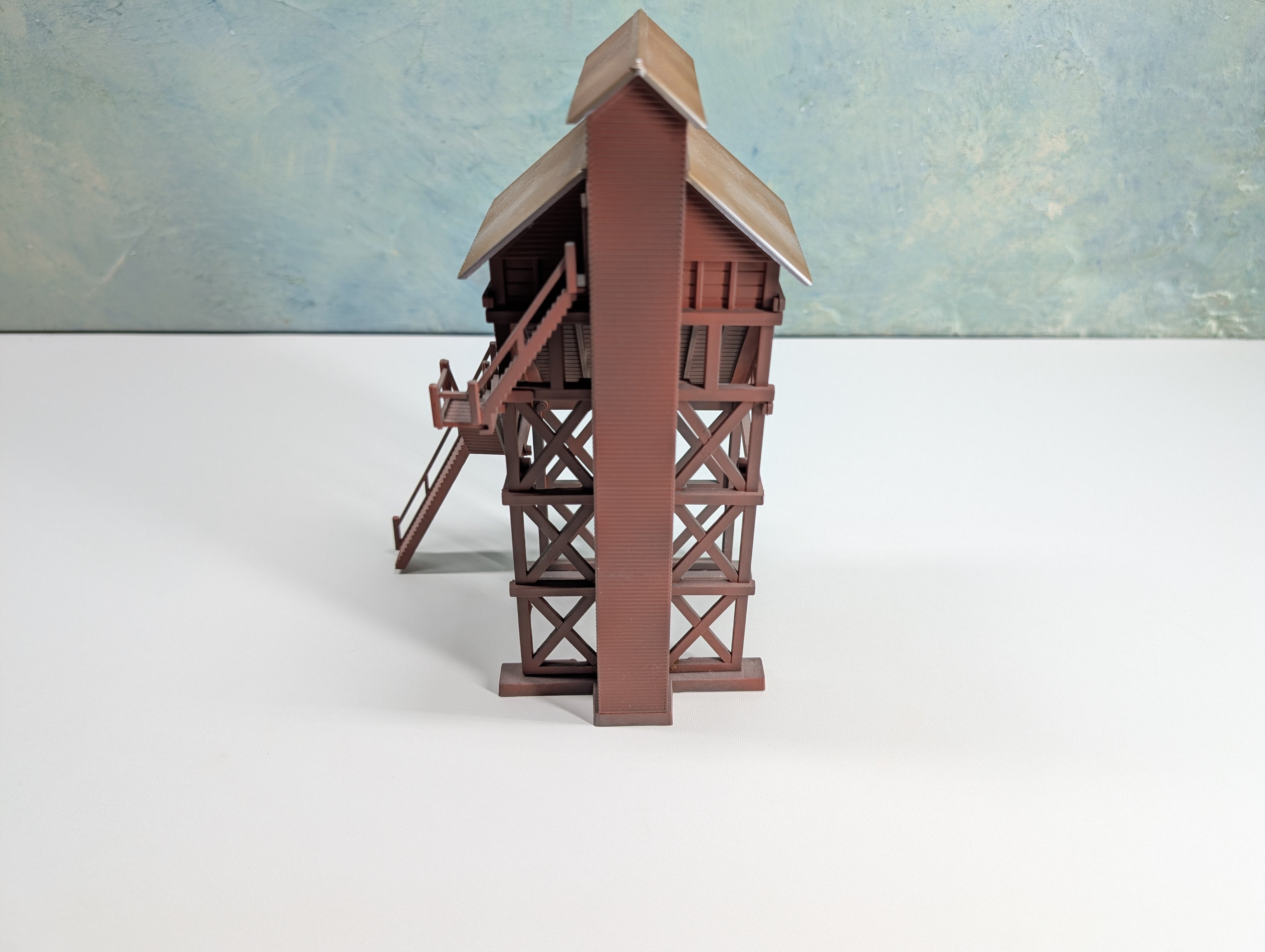 USED HO Scale Coaling Station, Weathered