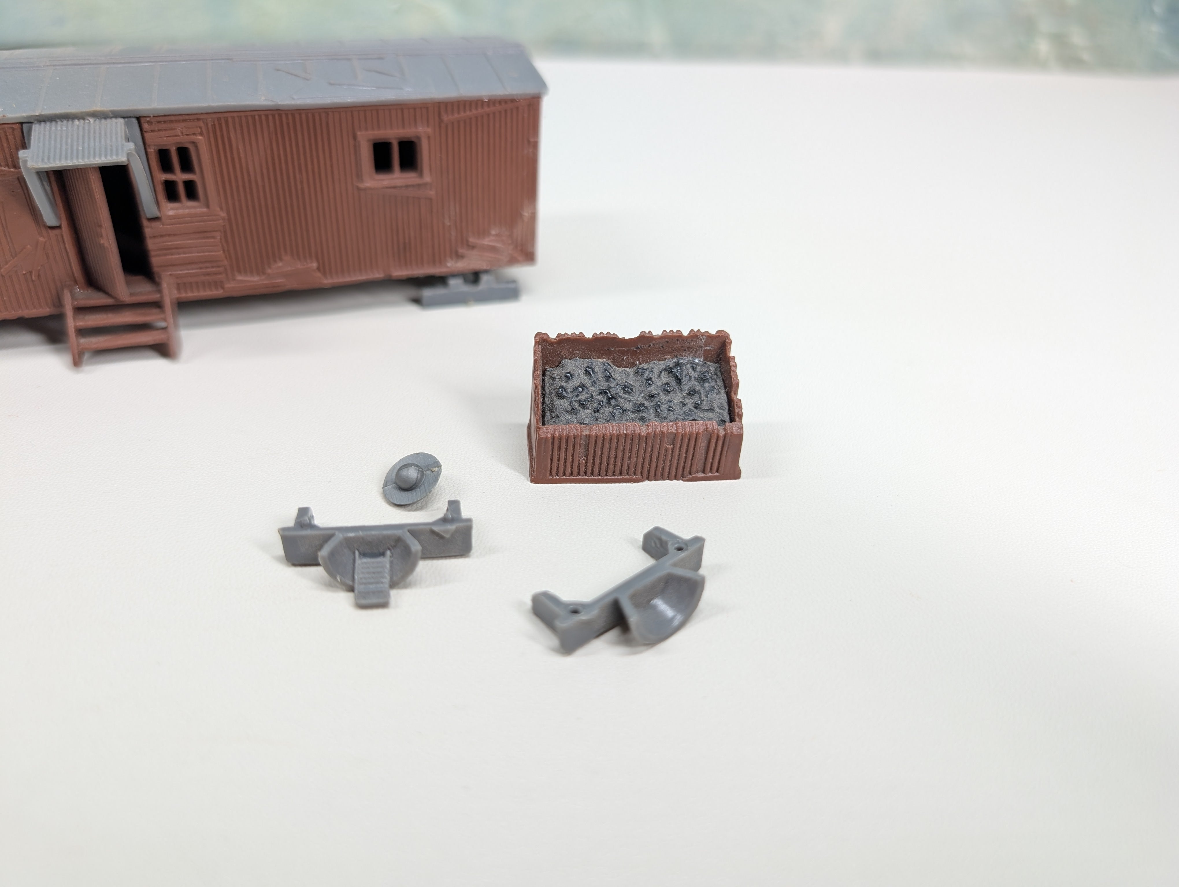 USED HO Scale Railroad Work Crew Shanty