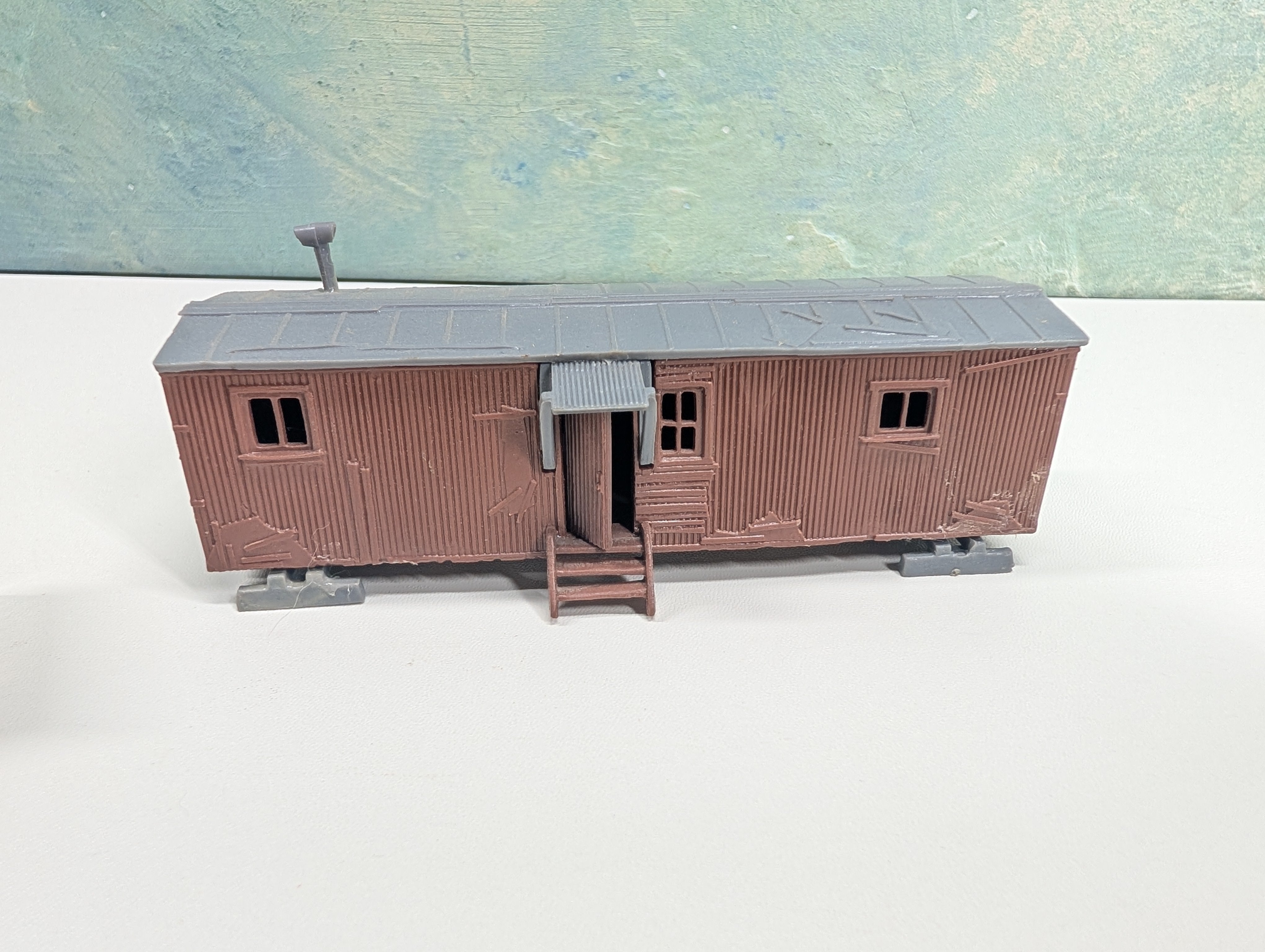 USED HO Scale Railroad Work Crew Shanty