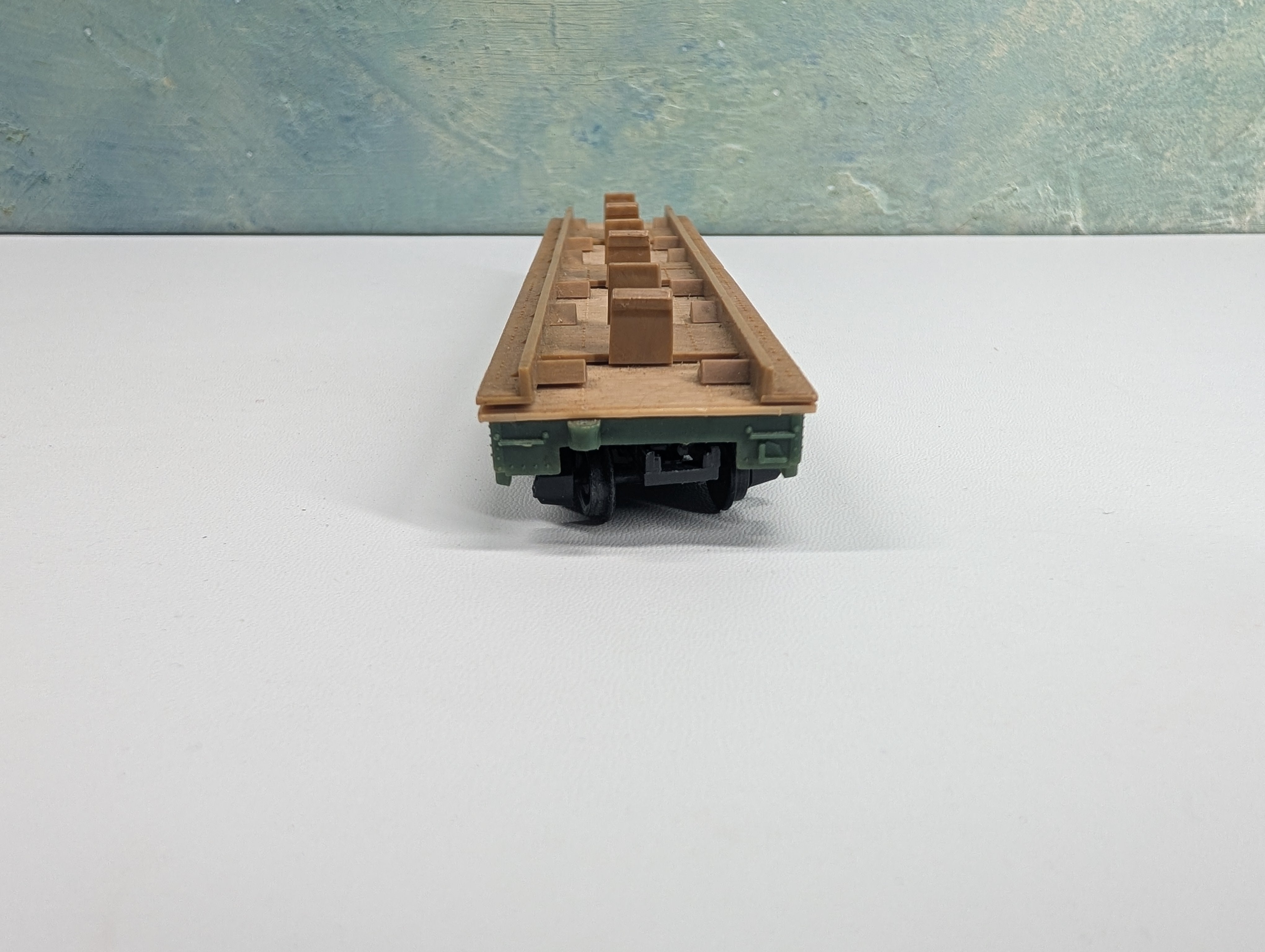 USED Mantua HO Scale 50' Trailer Flat Car Great Northern #42953