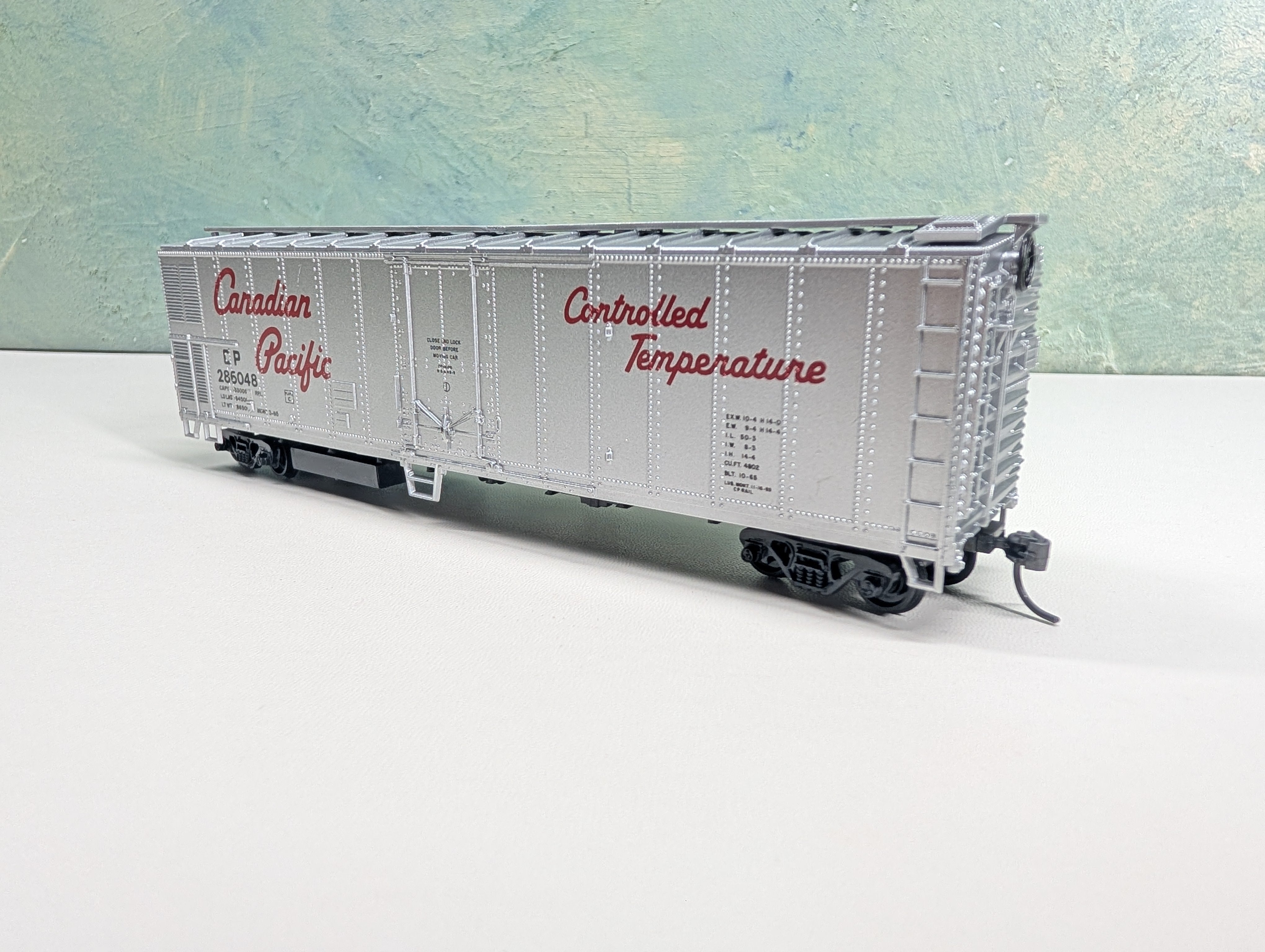 USED Athearn HO Scale 50' Box Car Canadian Pacific CP #286048 Controlled Temperature