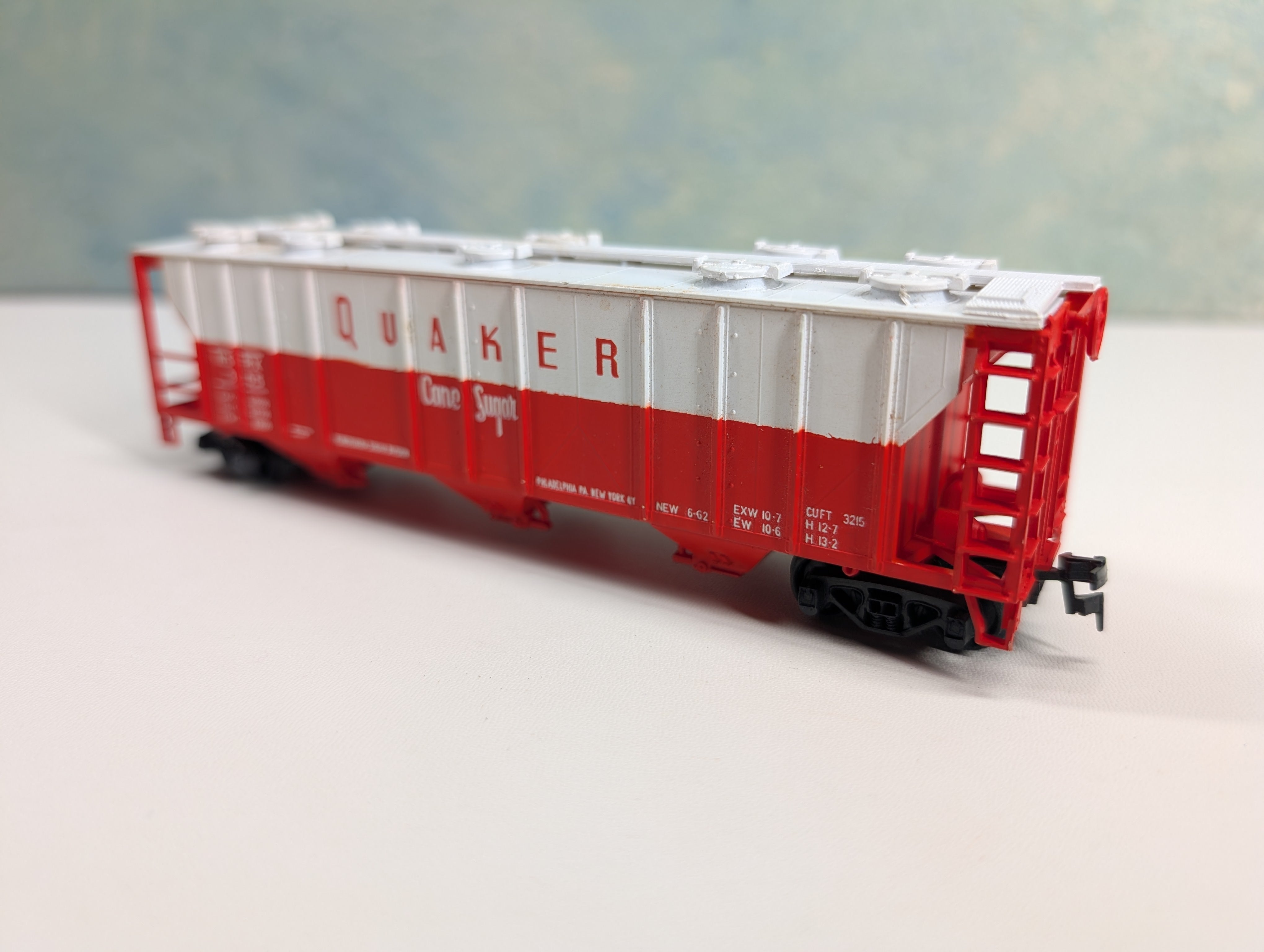 USED HO Scale Covered Hopper Quaker Cane Sugar NSRX #305 Pennsylvania Sugar Division