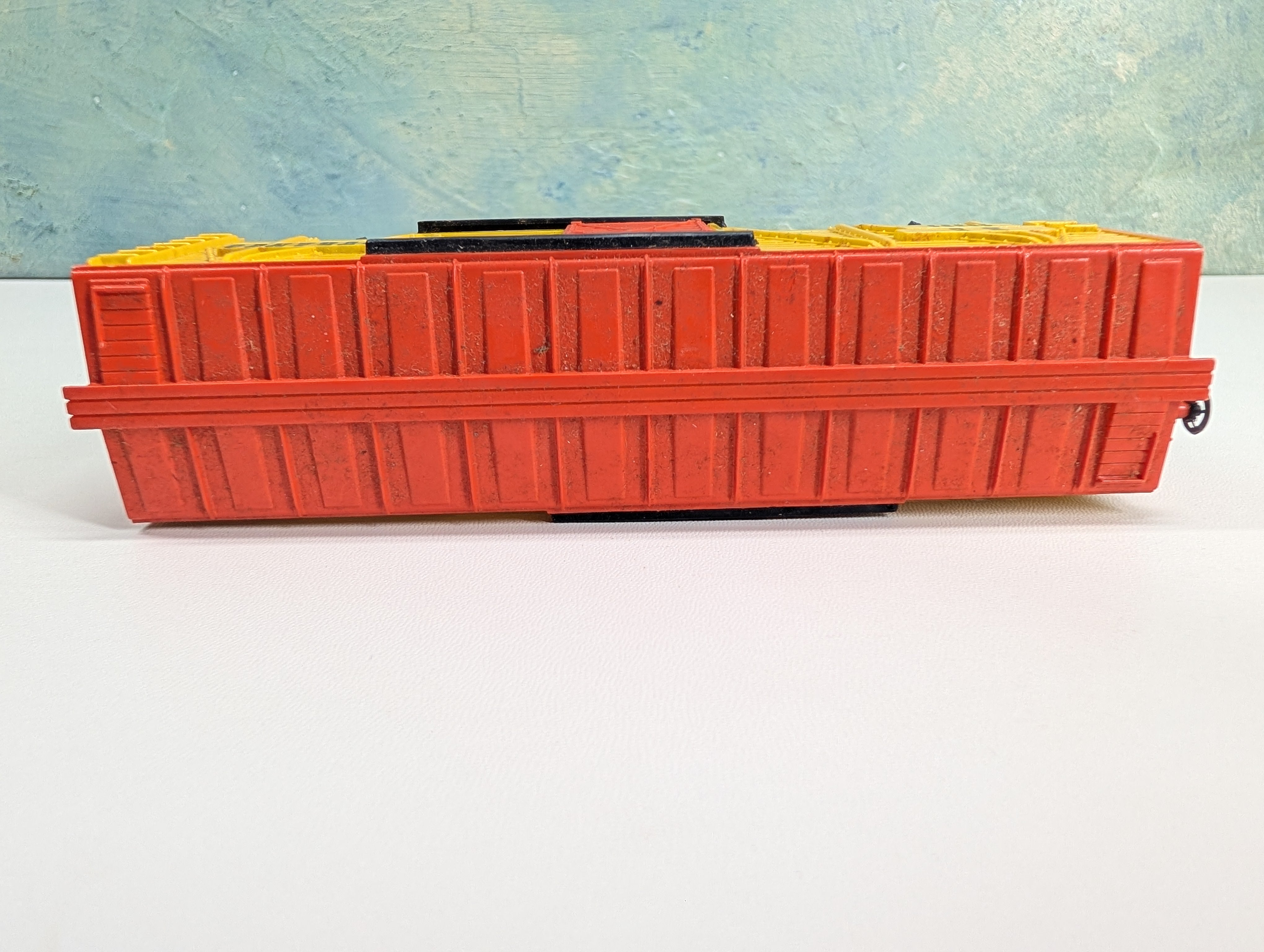 USED Tyco HO Scale Stock Cattle Car Durango KC #40394