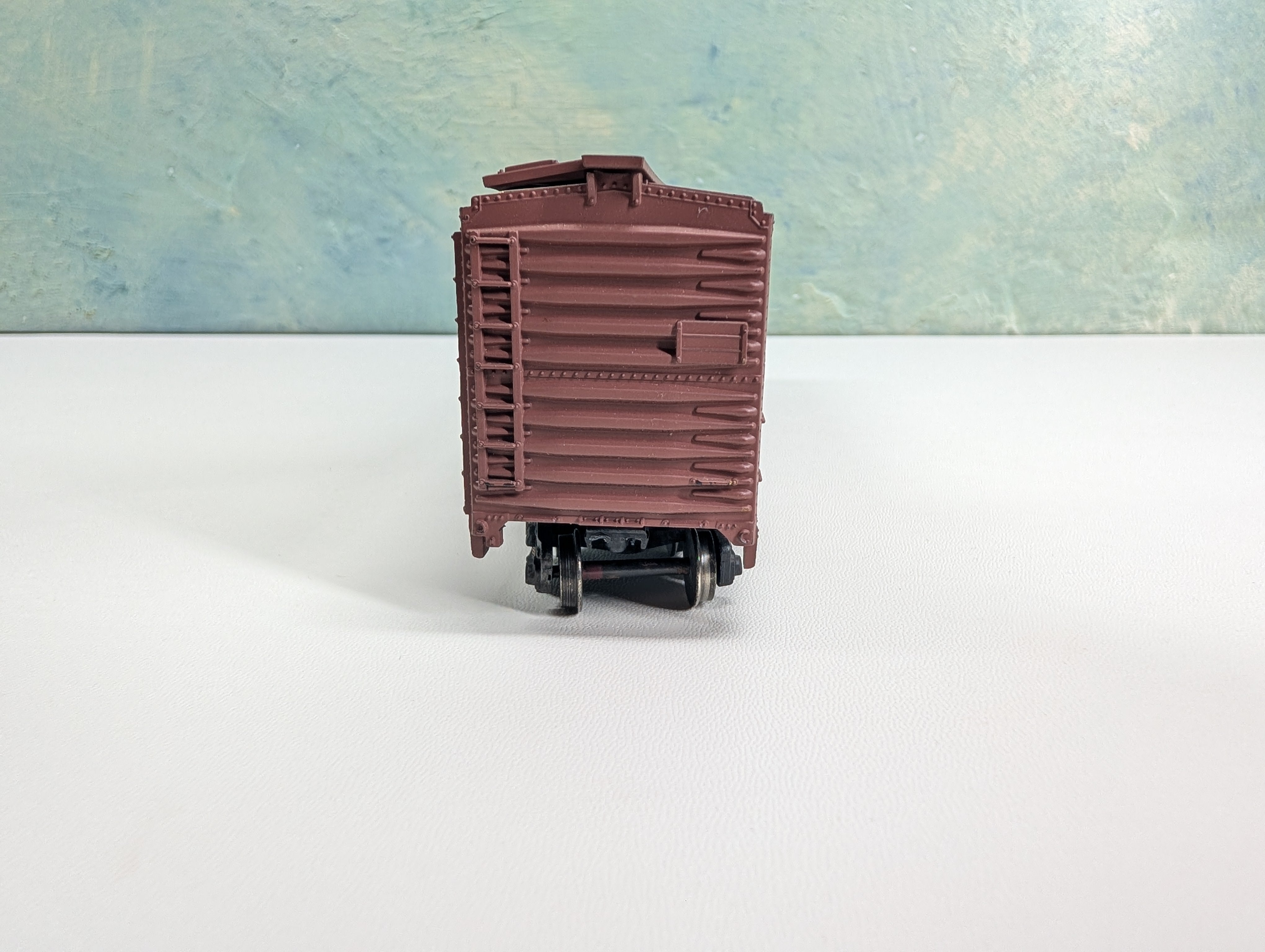 USED HO Scale 50' DD Box Car Northern Pacific NP #6790 Metal Wheels