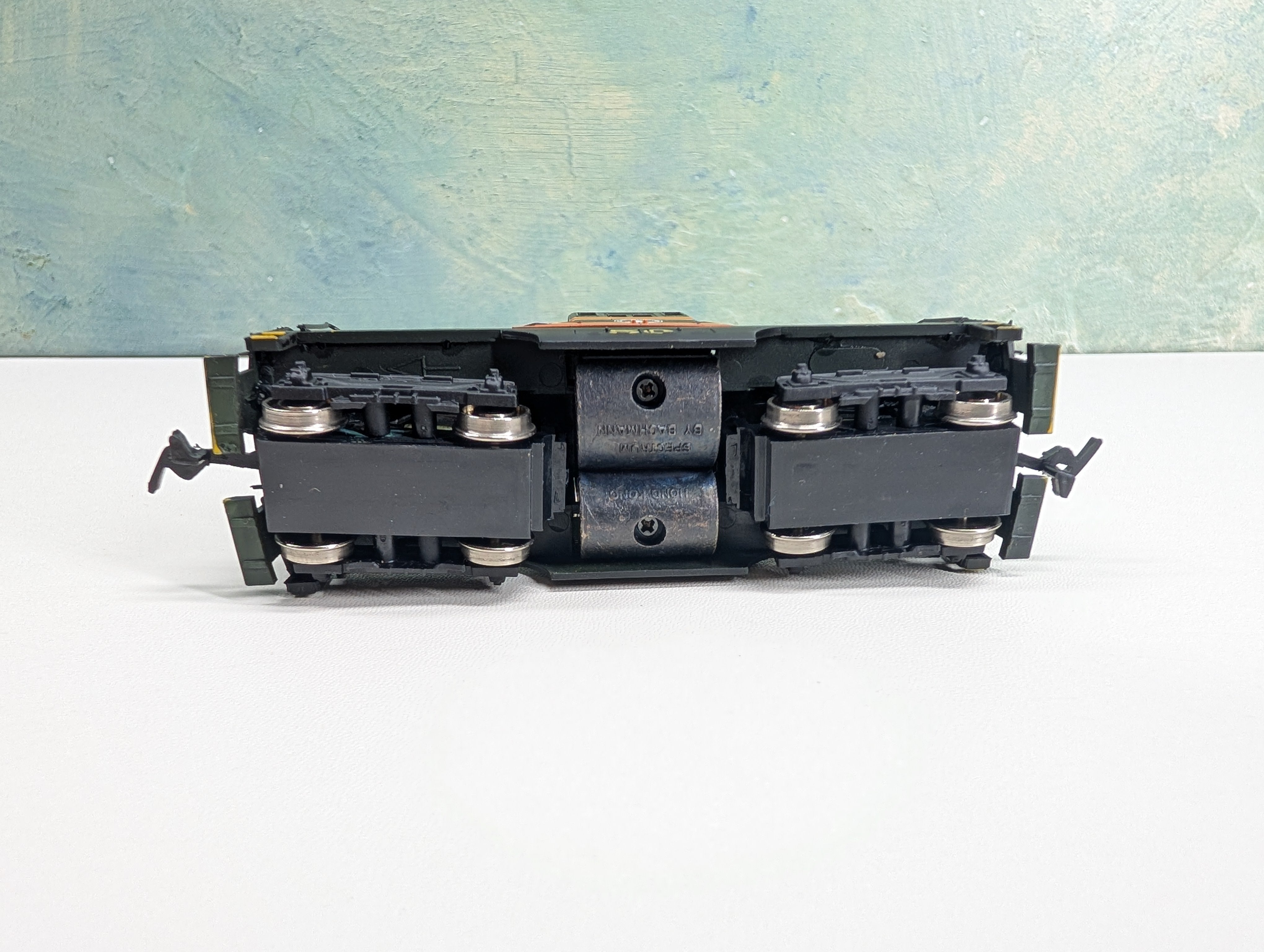 USED Bachmann 80010 HO Scale Spectrum GE 44-Ton Switcher Great Northern #50 Repairs! DC