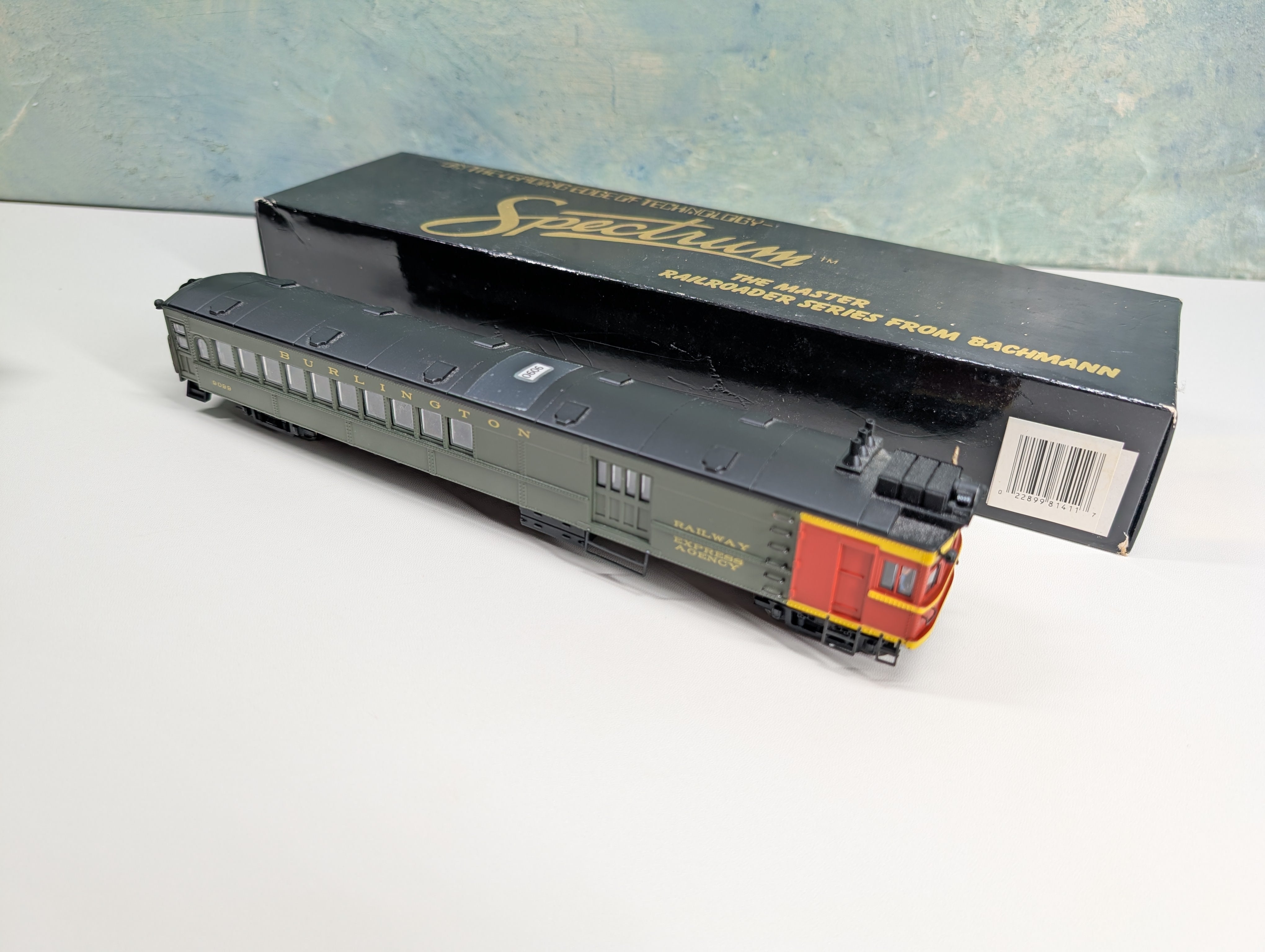 USED Bachmann 81411 HO Scale EMC Gas Electric Doodlebug Burlington CB&Q #9099 Repairs! DC