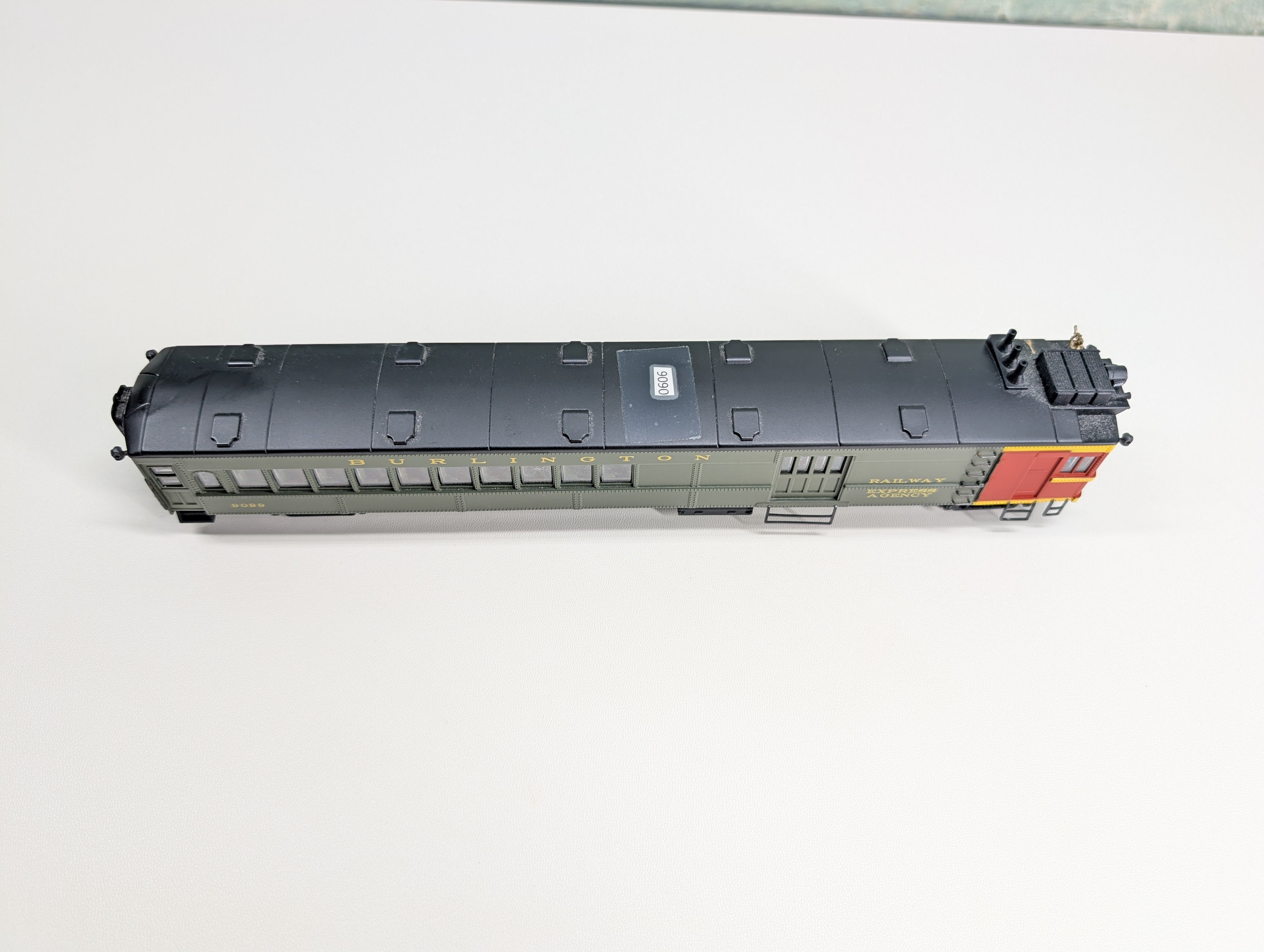 USED Bachmann 81411 HO Scale EMC Gas Electric Doodlebug Burlington CB&Q #9099 Repairs! DC