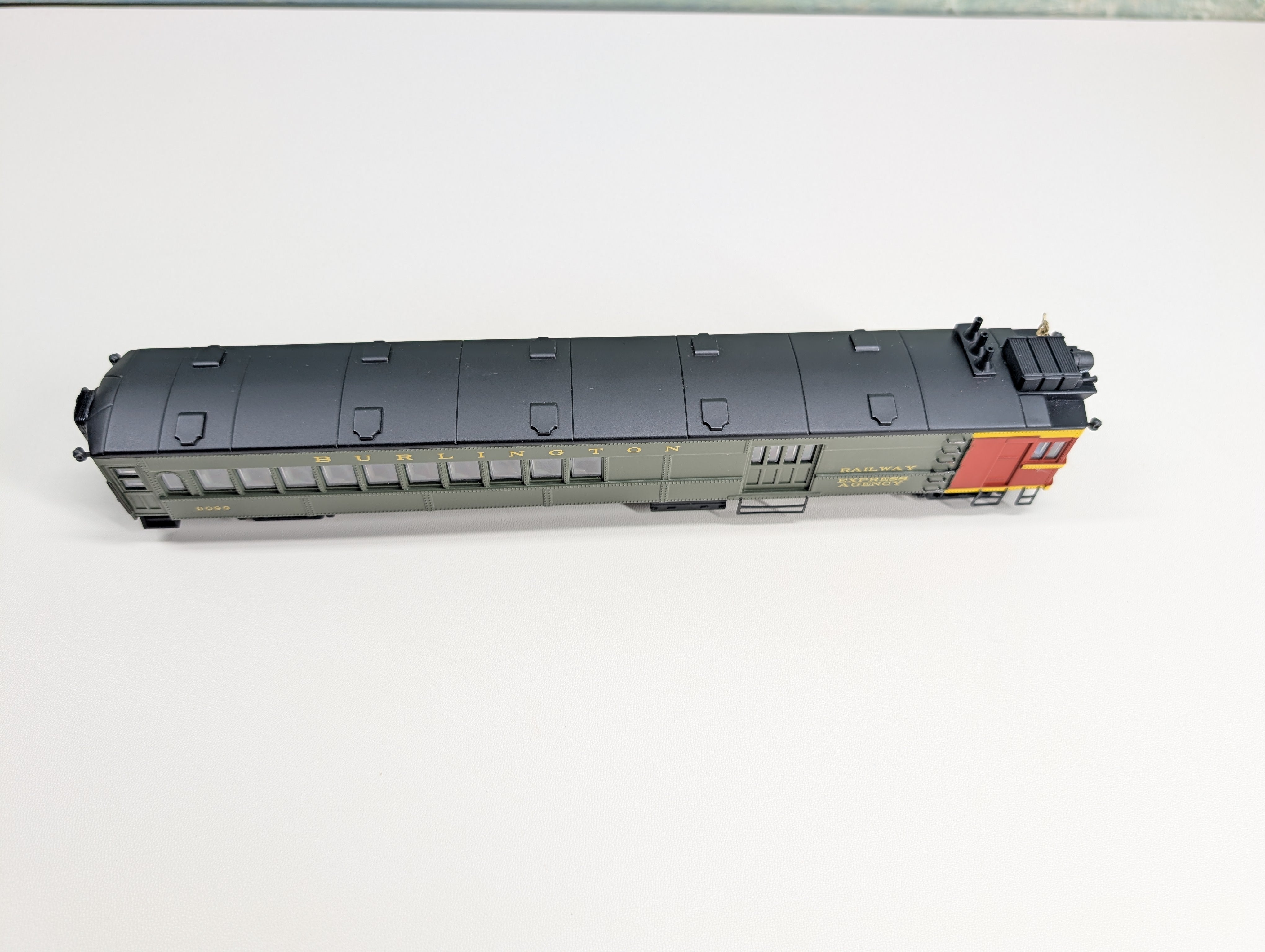 USED Bachmann 81411 HO Scale EMC Gas Electric Doodlebug Burlington CB&Q #9099 Tested! DC
