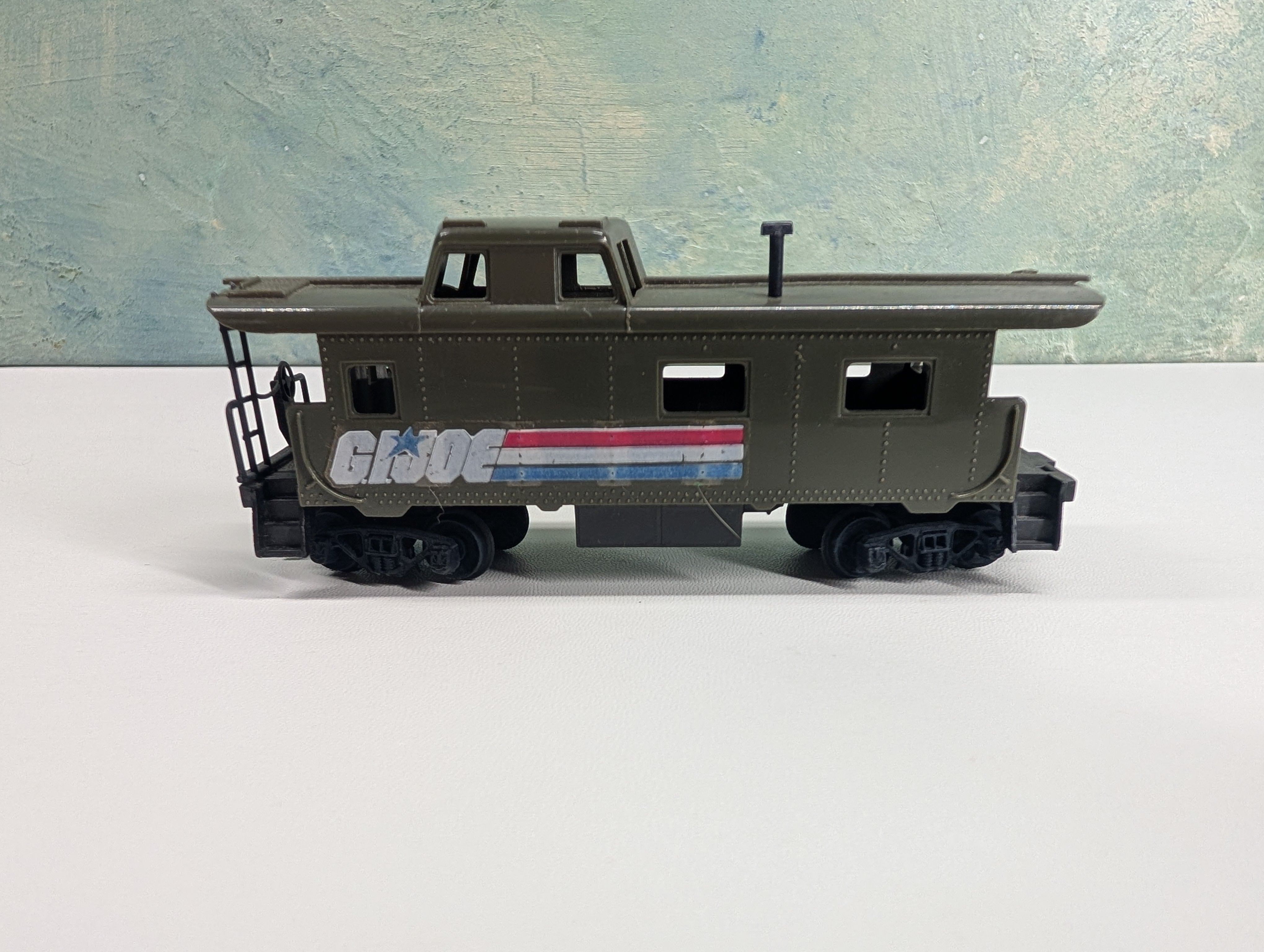 USED Tyco HO Scale Caboose GI Joe