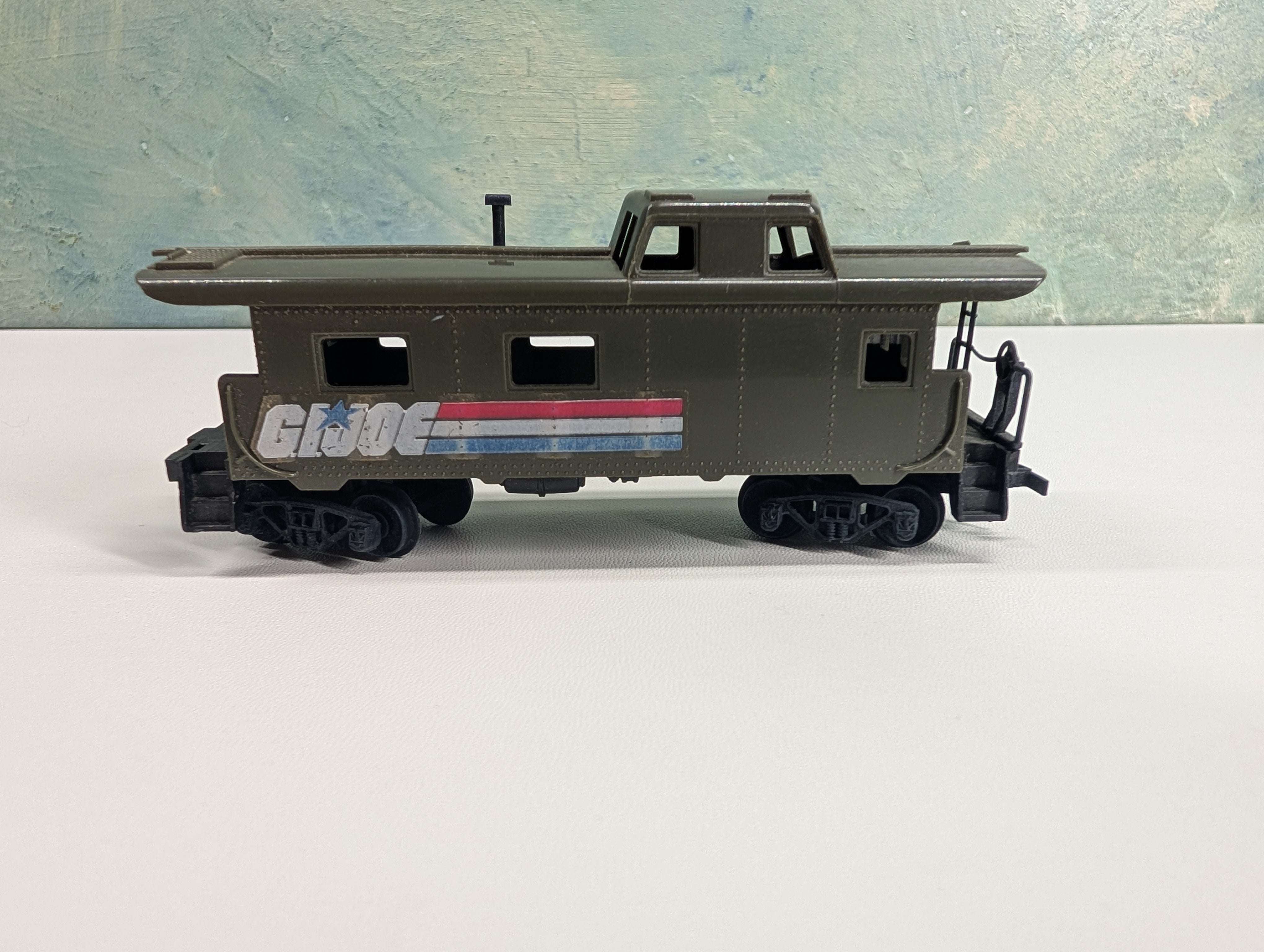USED Tyco HO Scale Caboose GI Joe