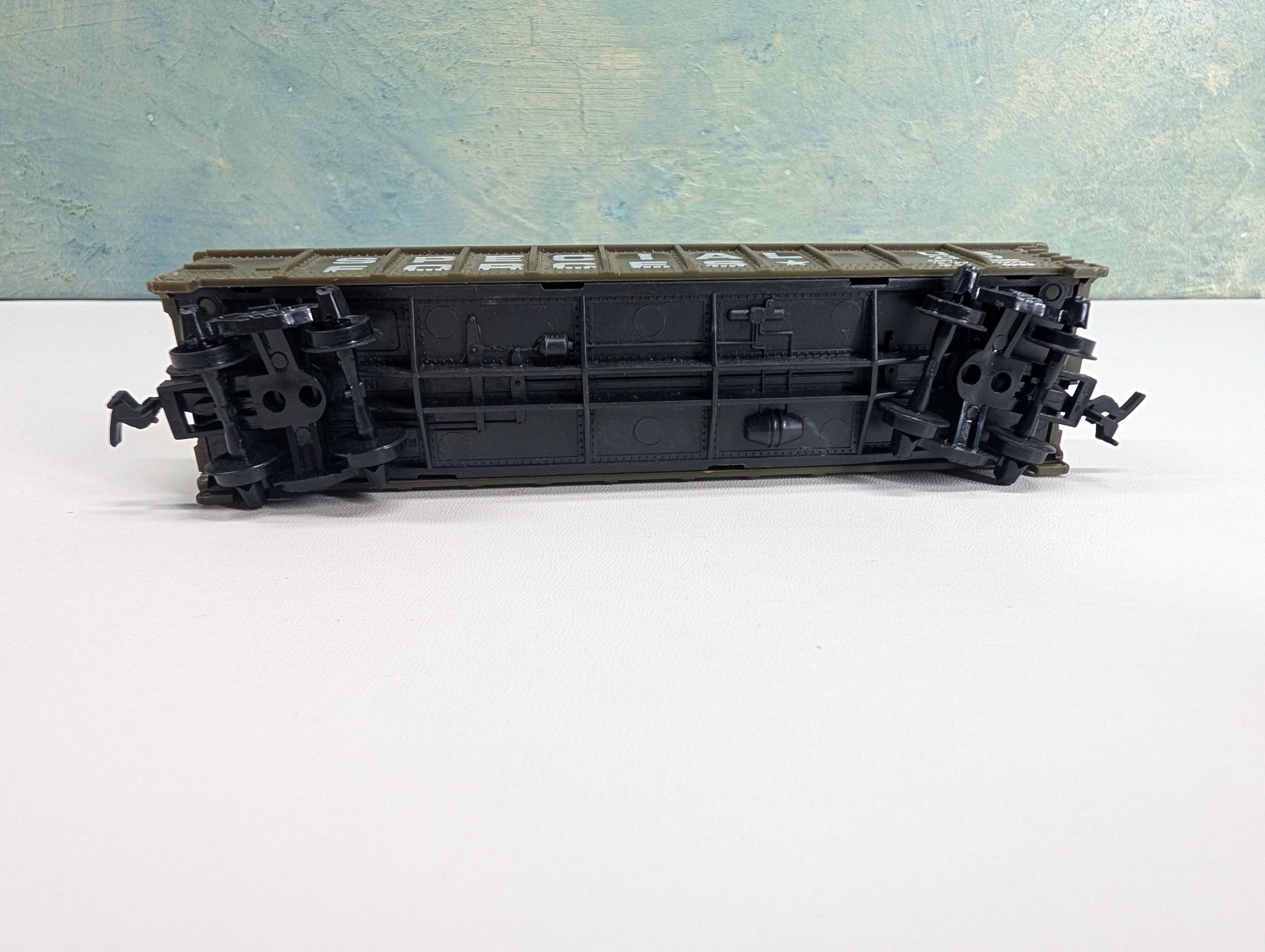 USED Tyco HO Scale Special Forced Gondola US Army #2329
