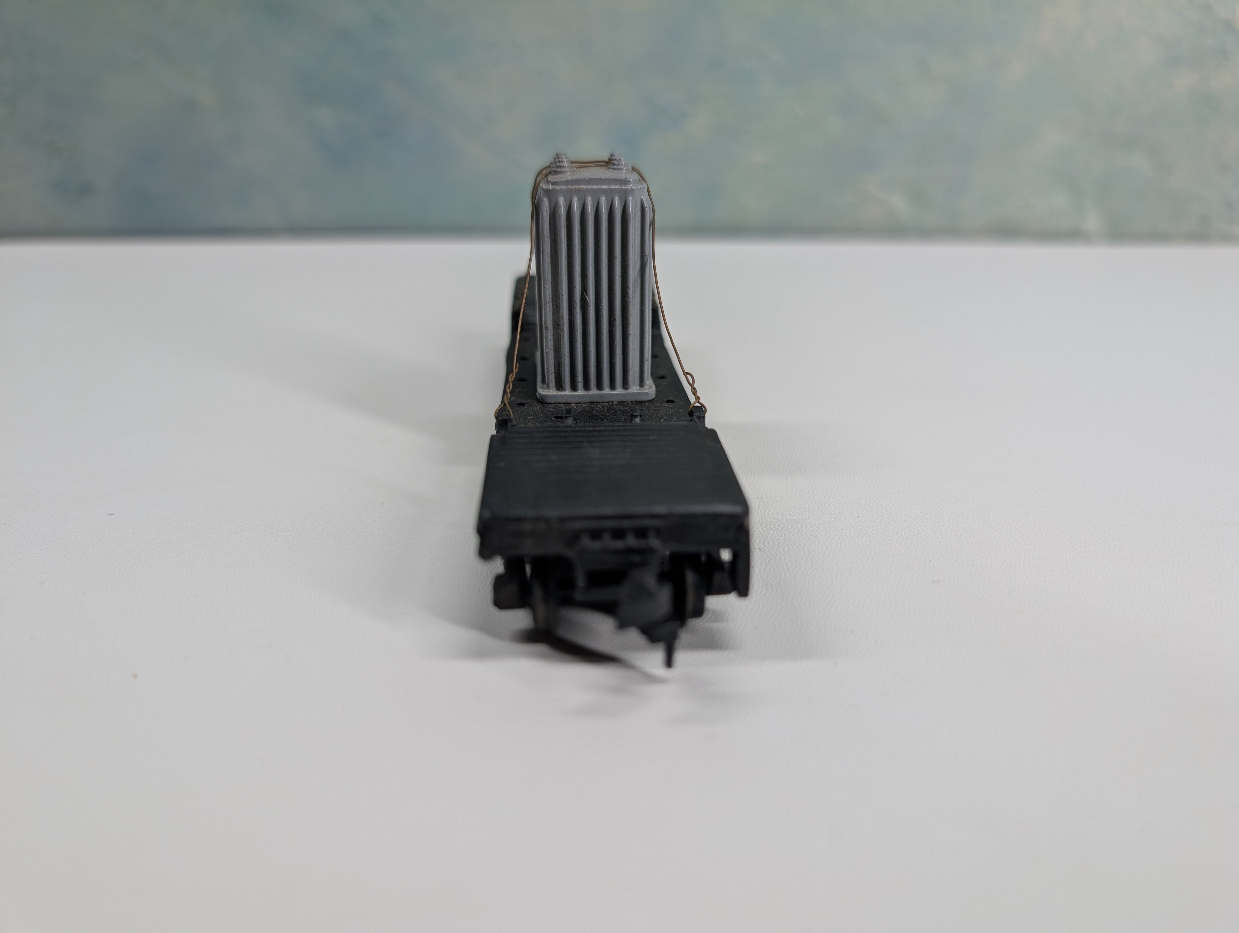 USED Gilbert HO Scale Center Depressed Flat Car w/ Transformer Load NYNH&H #503 Metal