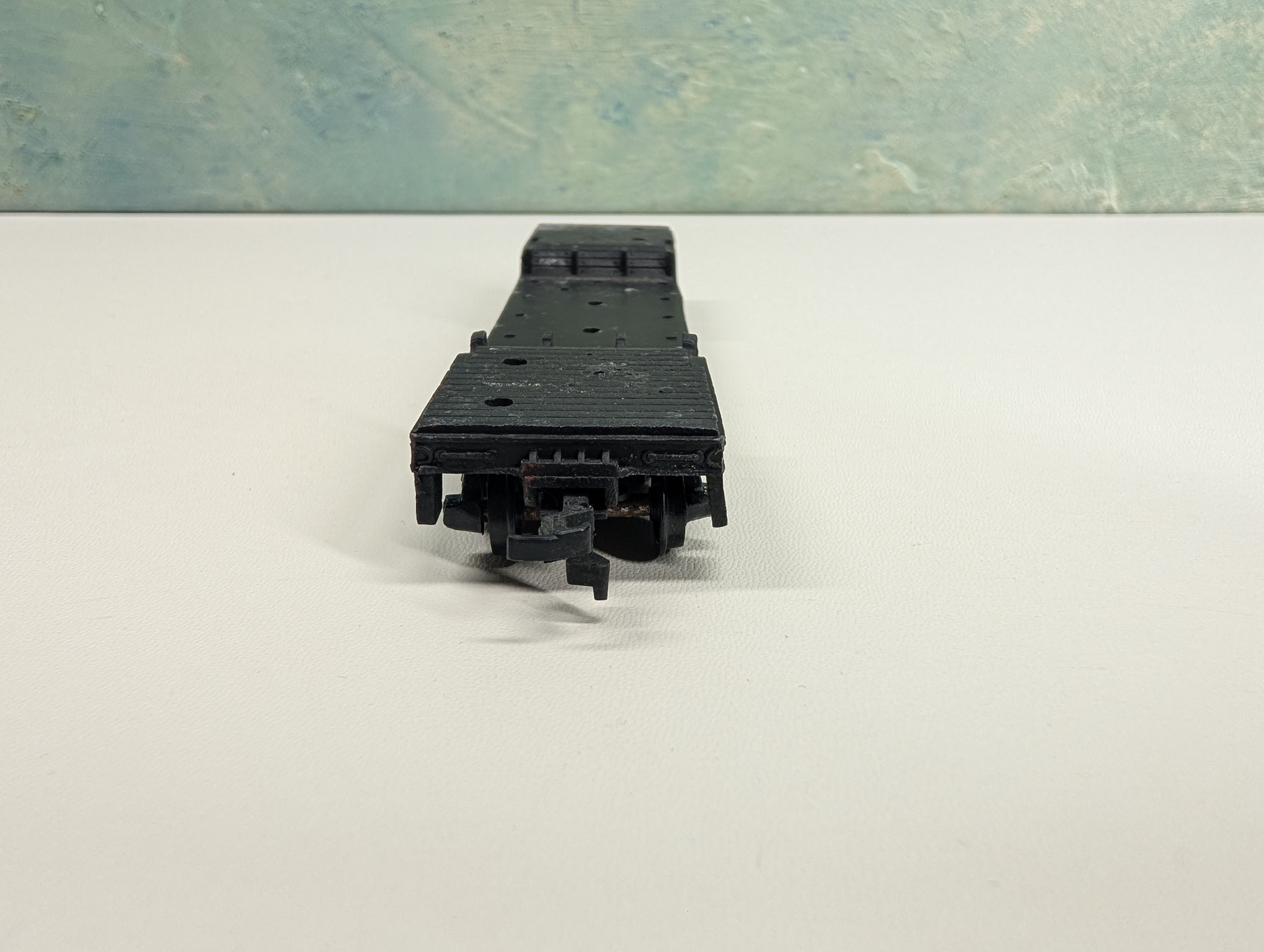 USED Gilbert HO Scale Center Depressed Flat Car Lehigh Valley LV #9960 Decal