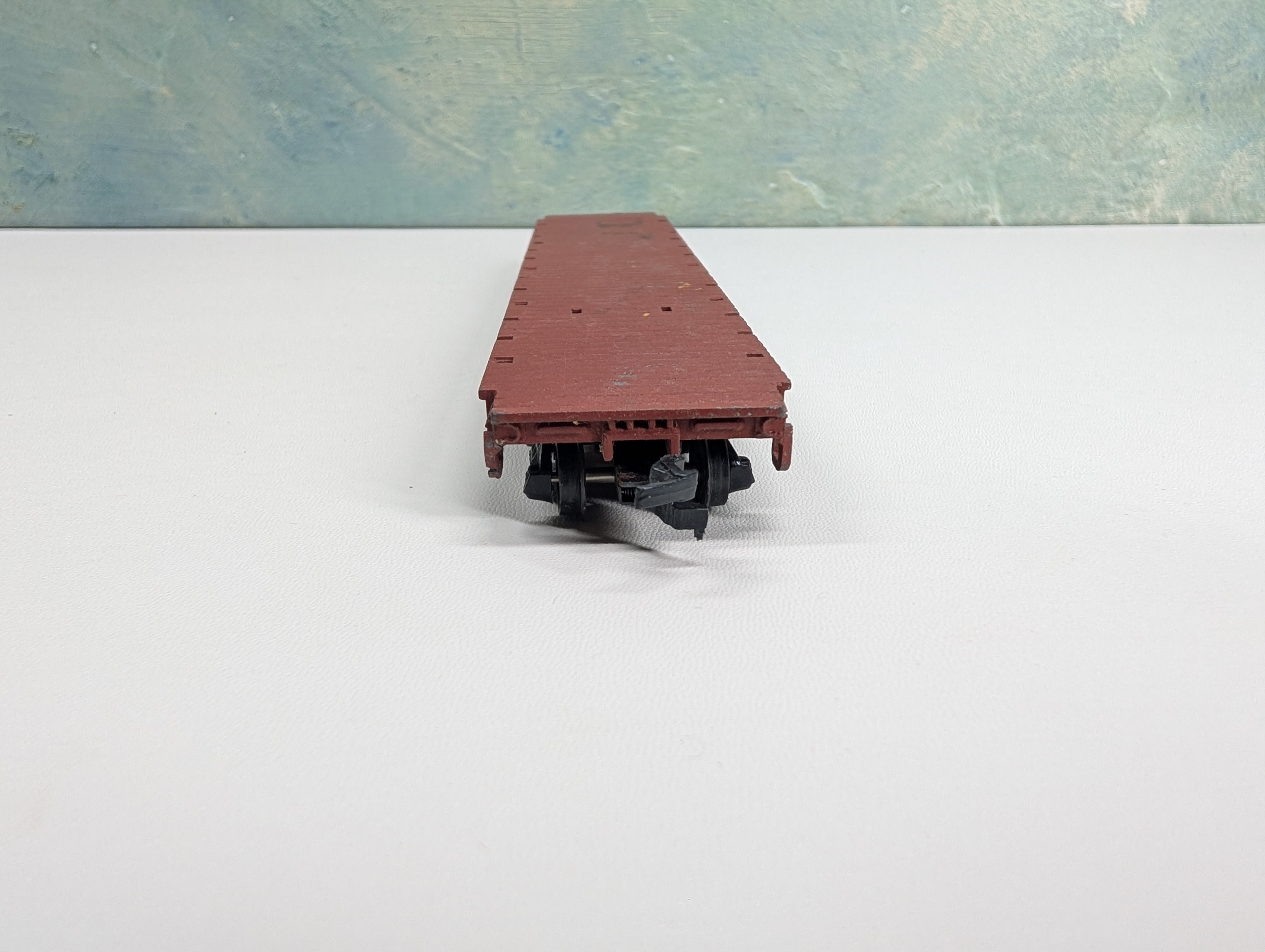 USED Gilbert HO Scale 55' Flat Car Western Maryland WM #33509 Metal