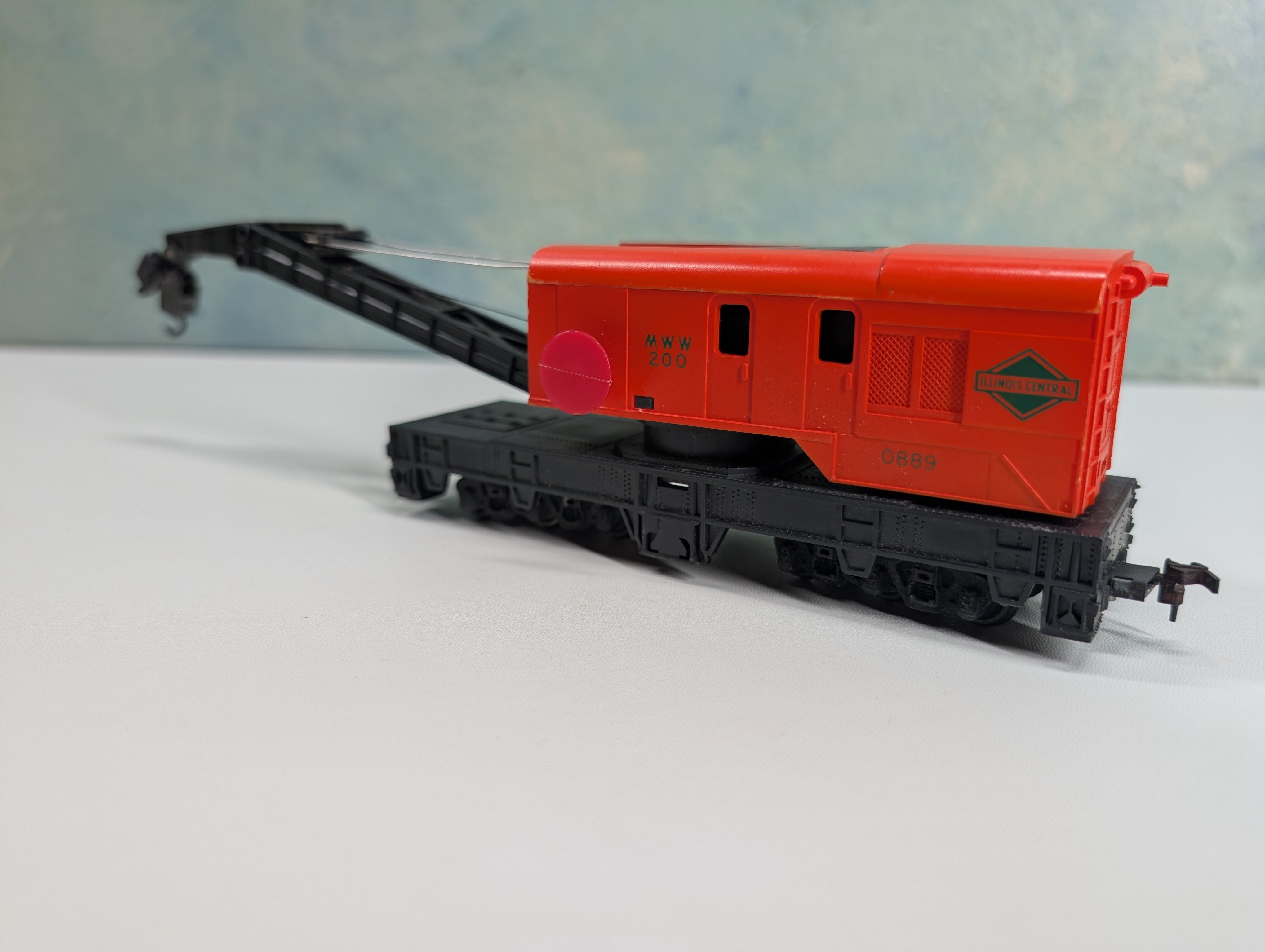 USED Lionel HO Scale Crane Illinois Central MWW 200 #0889