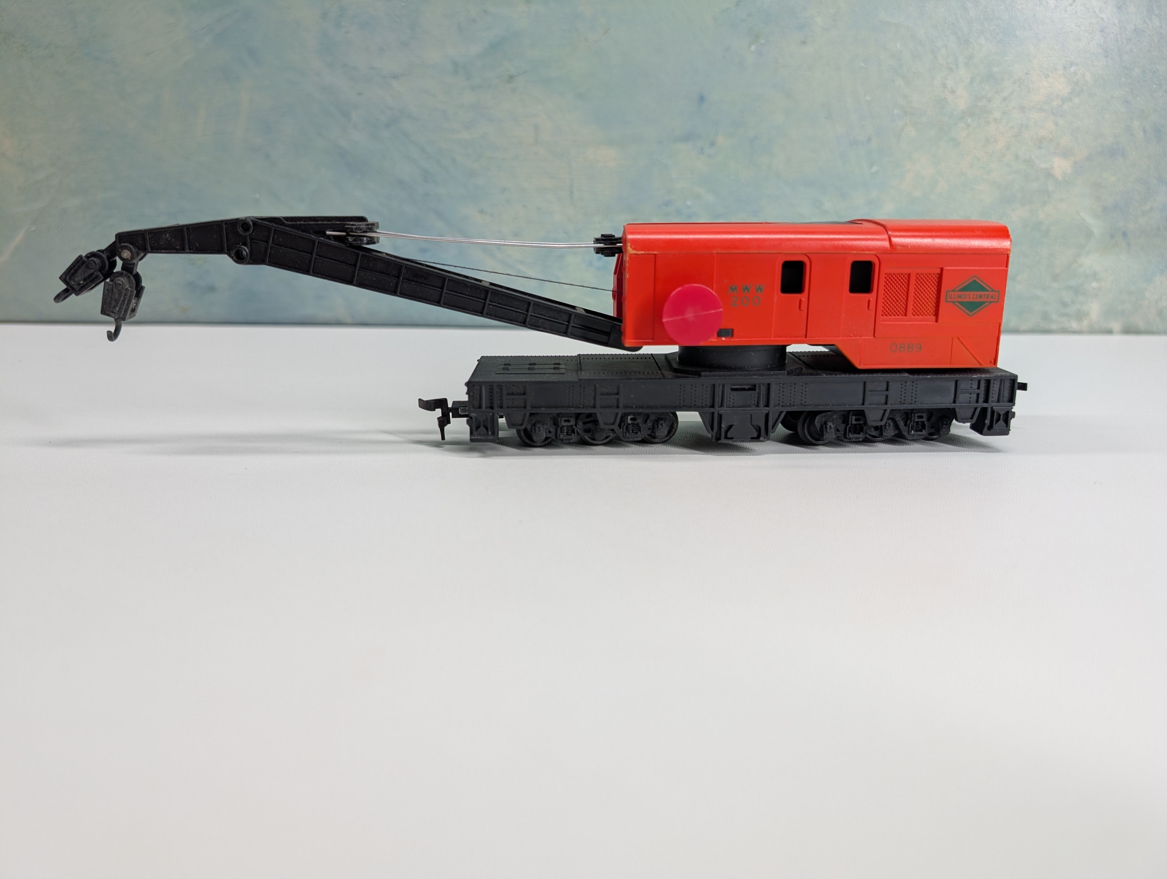 USED Lionel HO Scale Crane Illinois Central MWW 200 #0889