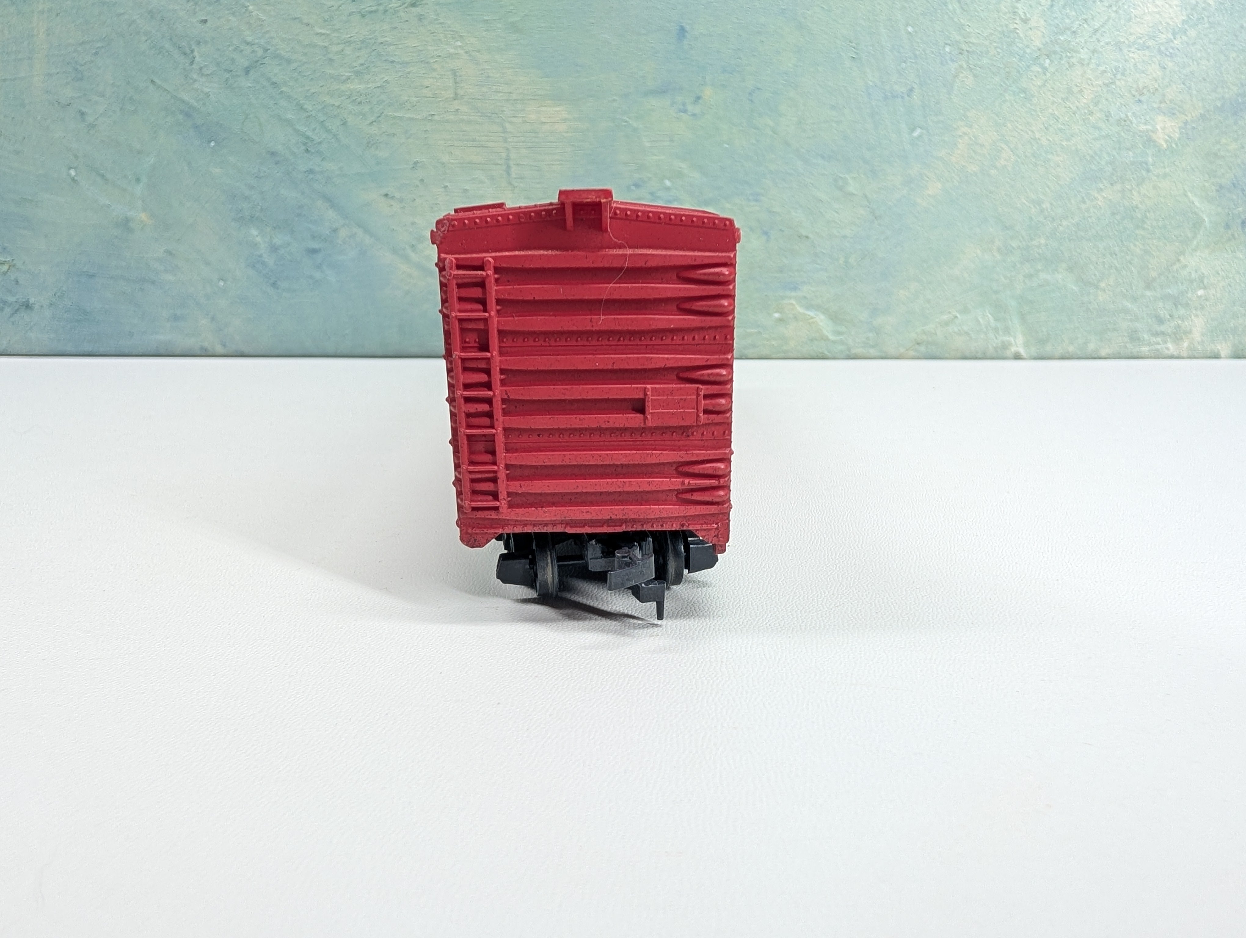 USED Tyco HO Scale 50' PD Box Car Santa Fe ATSF #49277