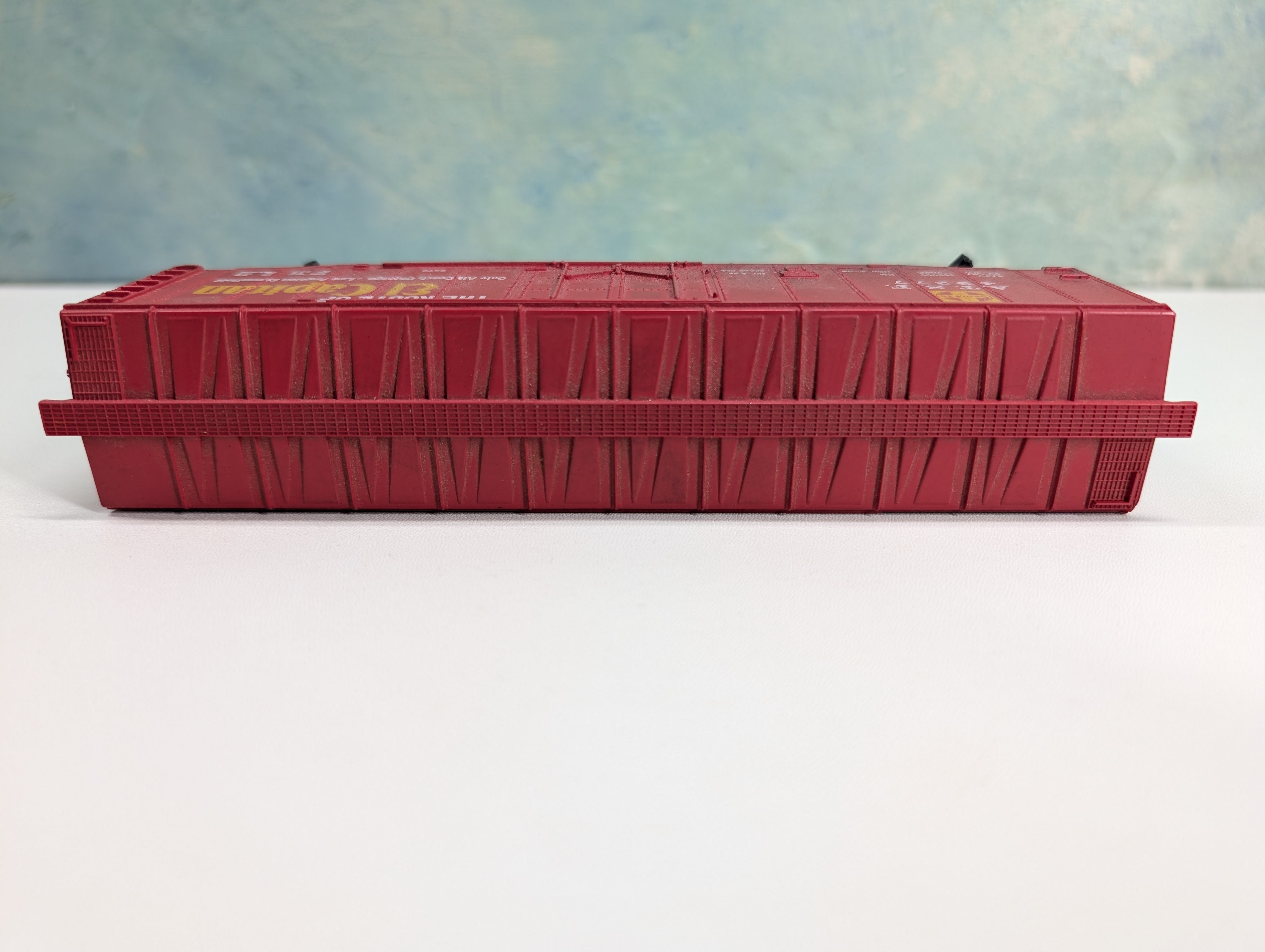USED Tyco HO Scale 50' PD Box Car Santa Fe ATSF #49277