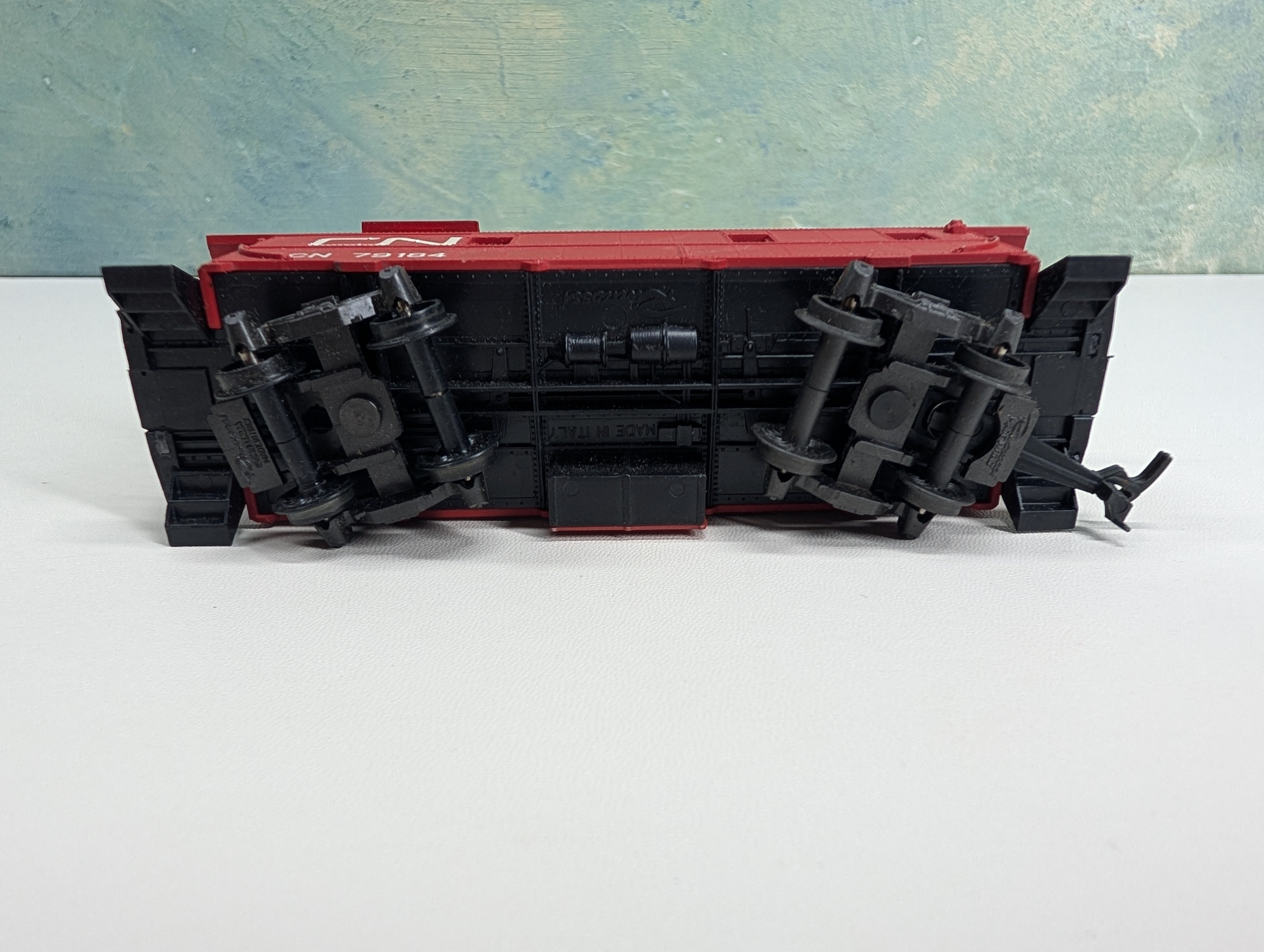 USED Rivarossi HO Scale Caboose Canadian National CN #79184
