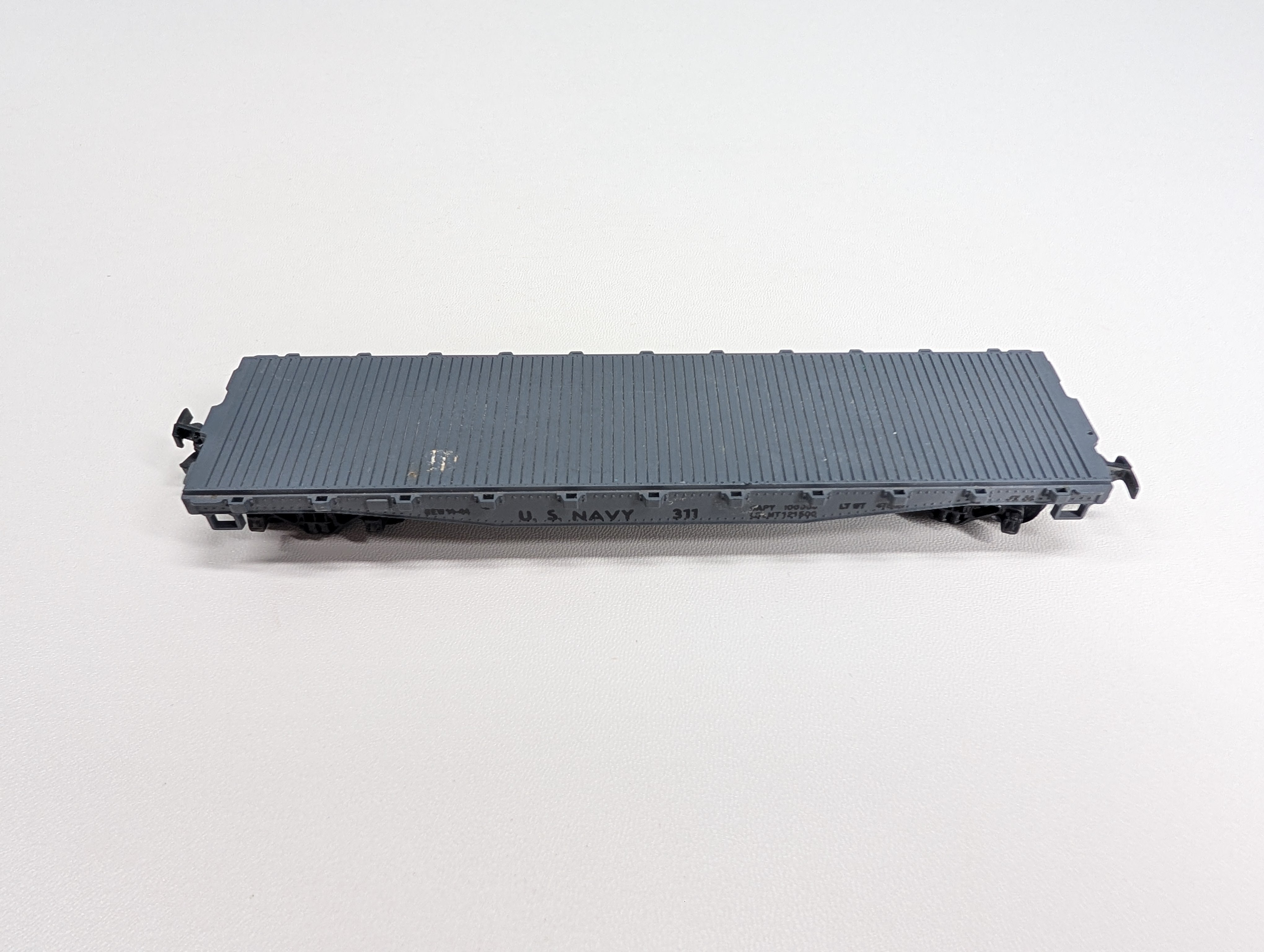 USED Mantua HO Scale 40' Flat Car US Navy #311