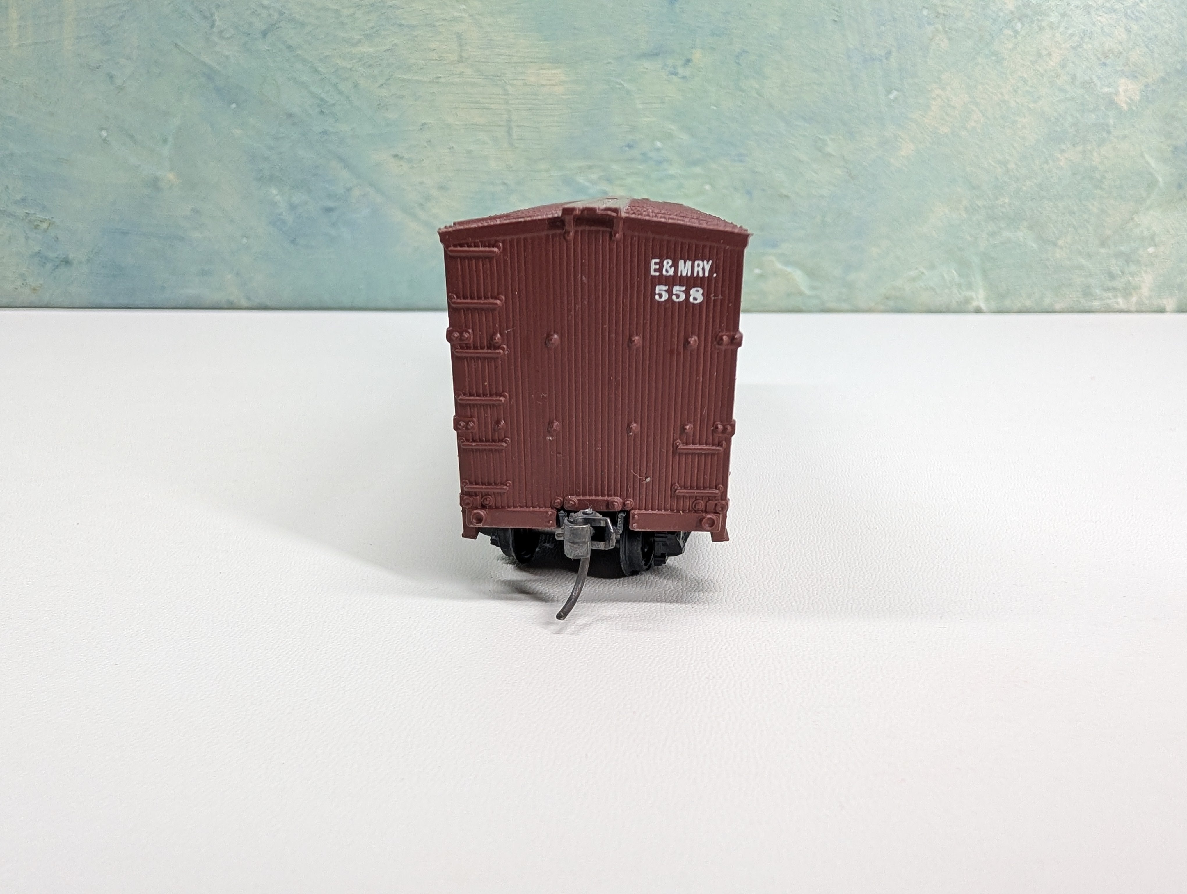 USED HO Scale 37' Box Car Erie & Michigan E&M #558