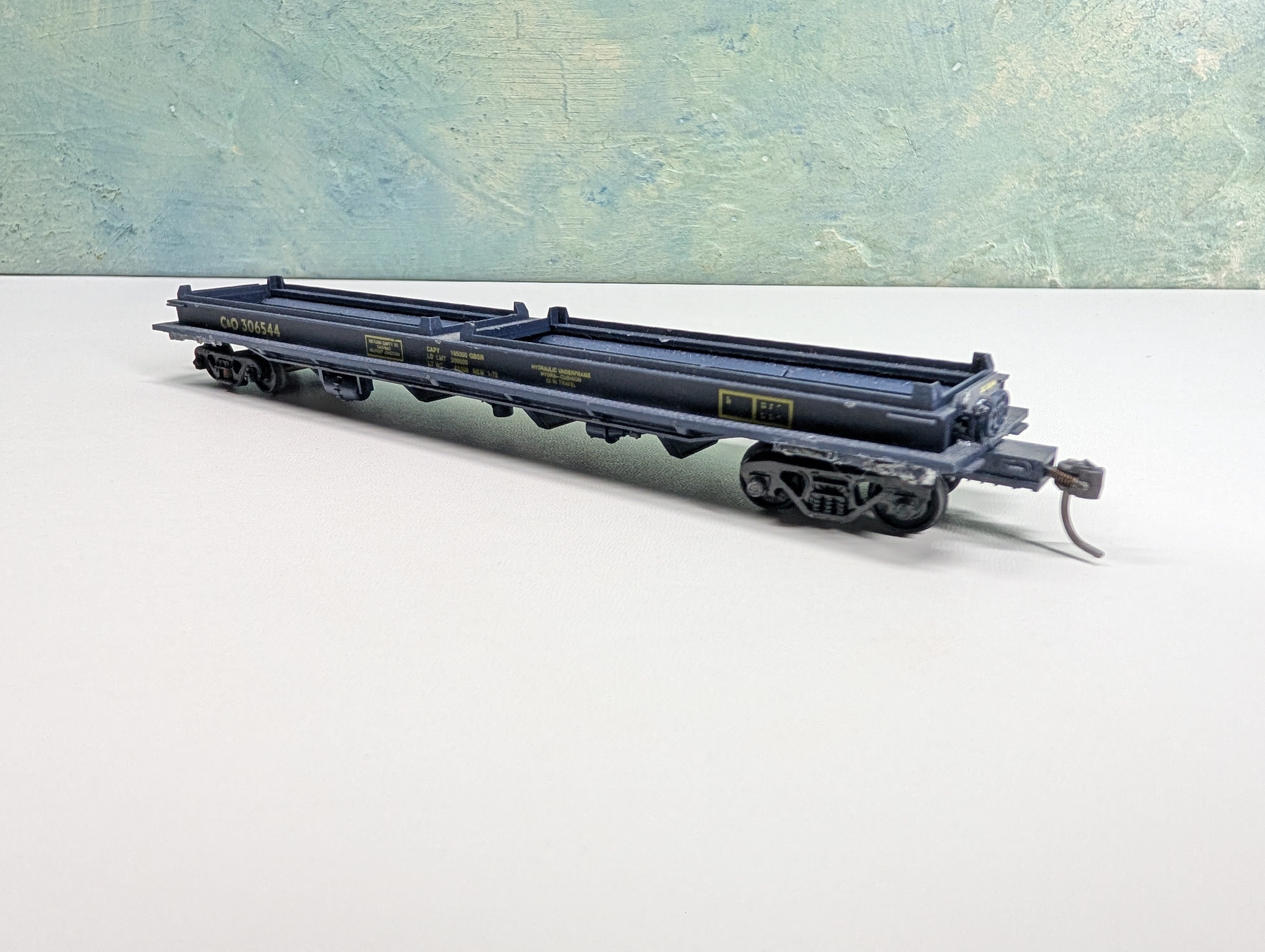 USED Walthers HO Scale Cushioned Coil Car Chesapeake and Ohio C&O #306544 Rough