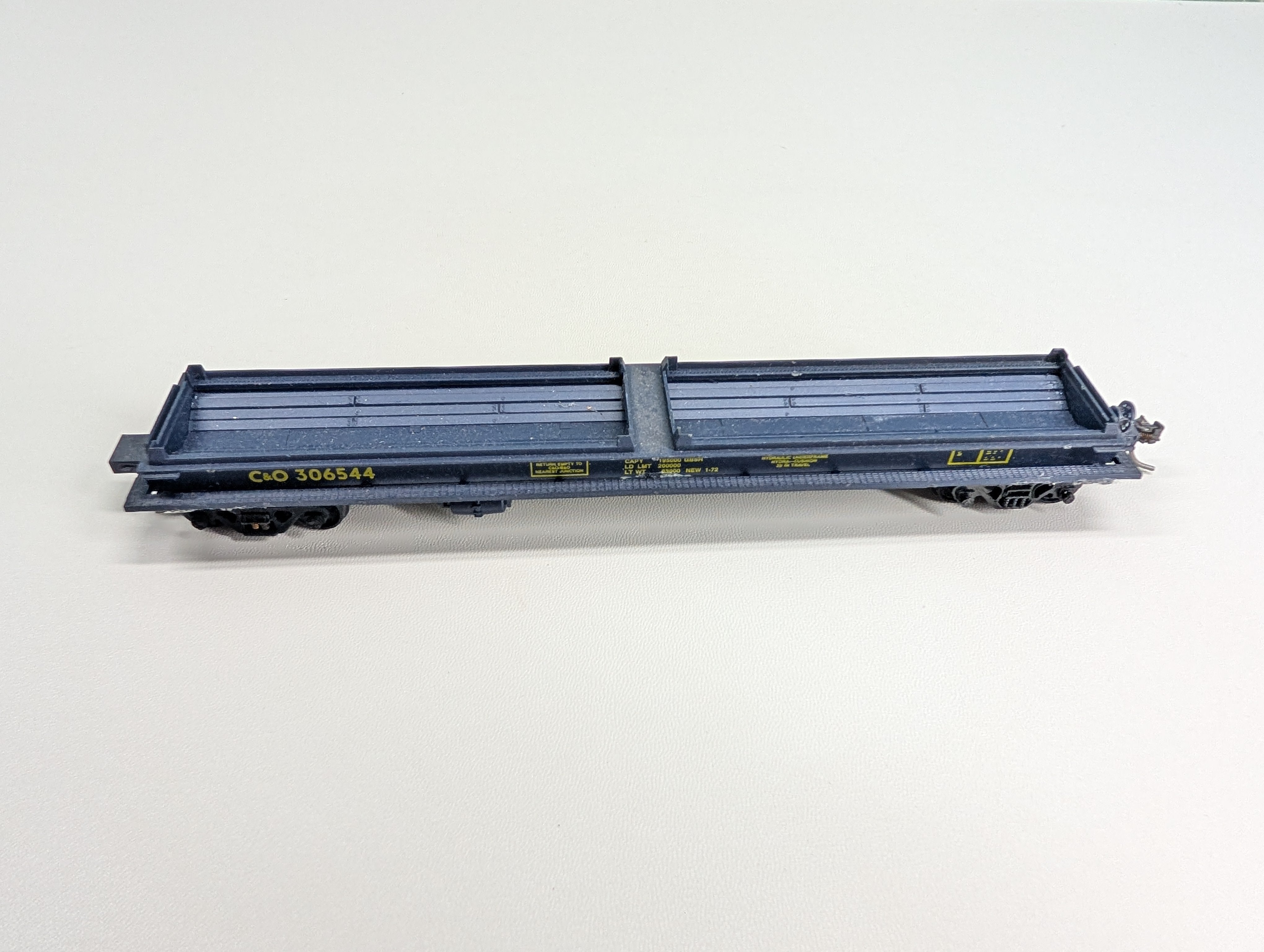 USED Walthers HO Scale Cushioned Coil Car Chesapeake and Ohio C&O #306544 Rough