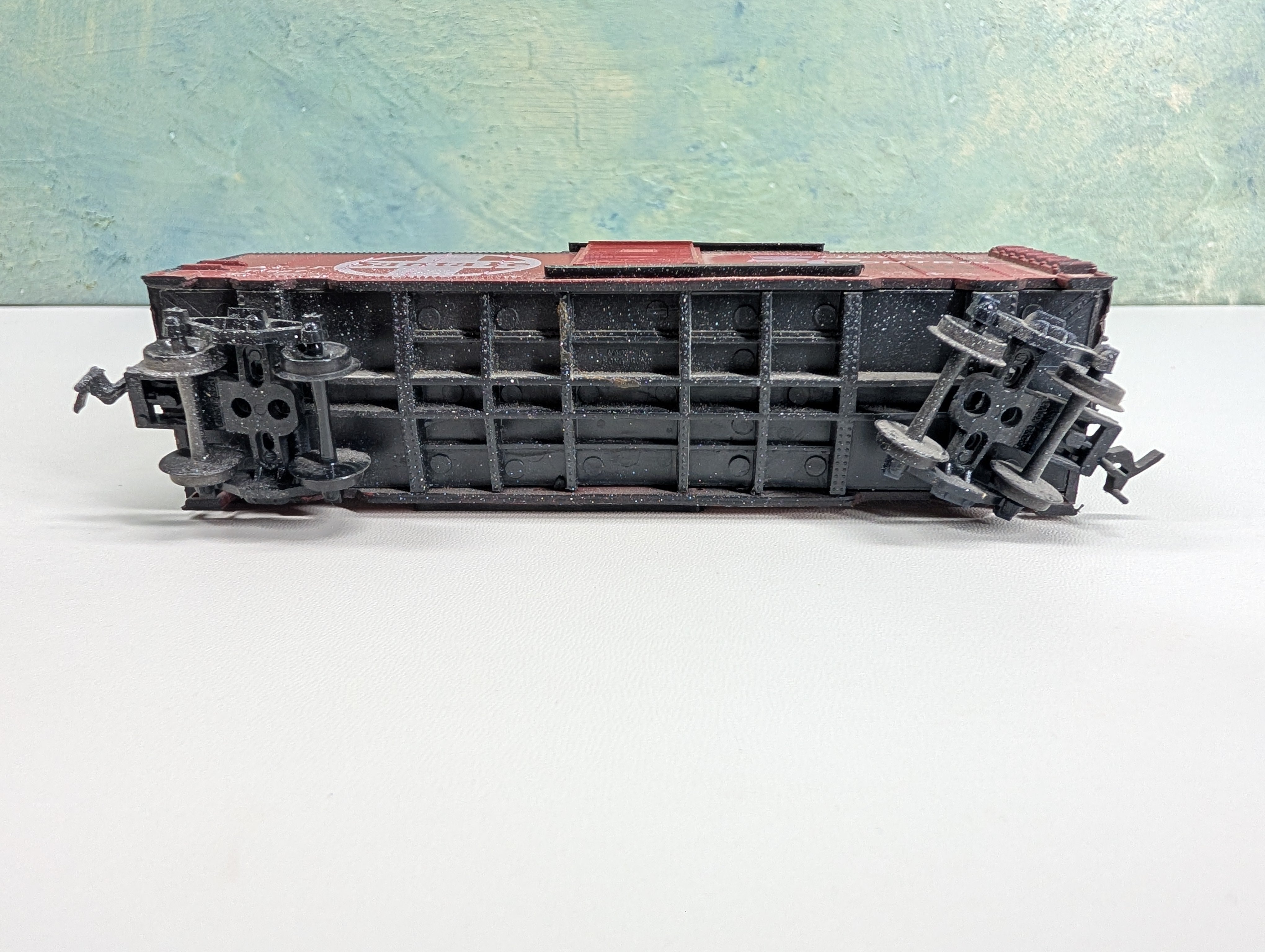 USED Life-Like HO Scale 40' Box Car Santa Fe ATSF #16927