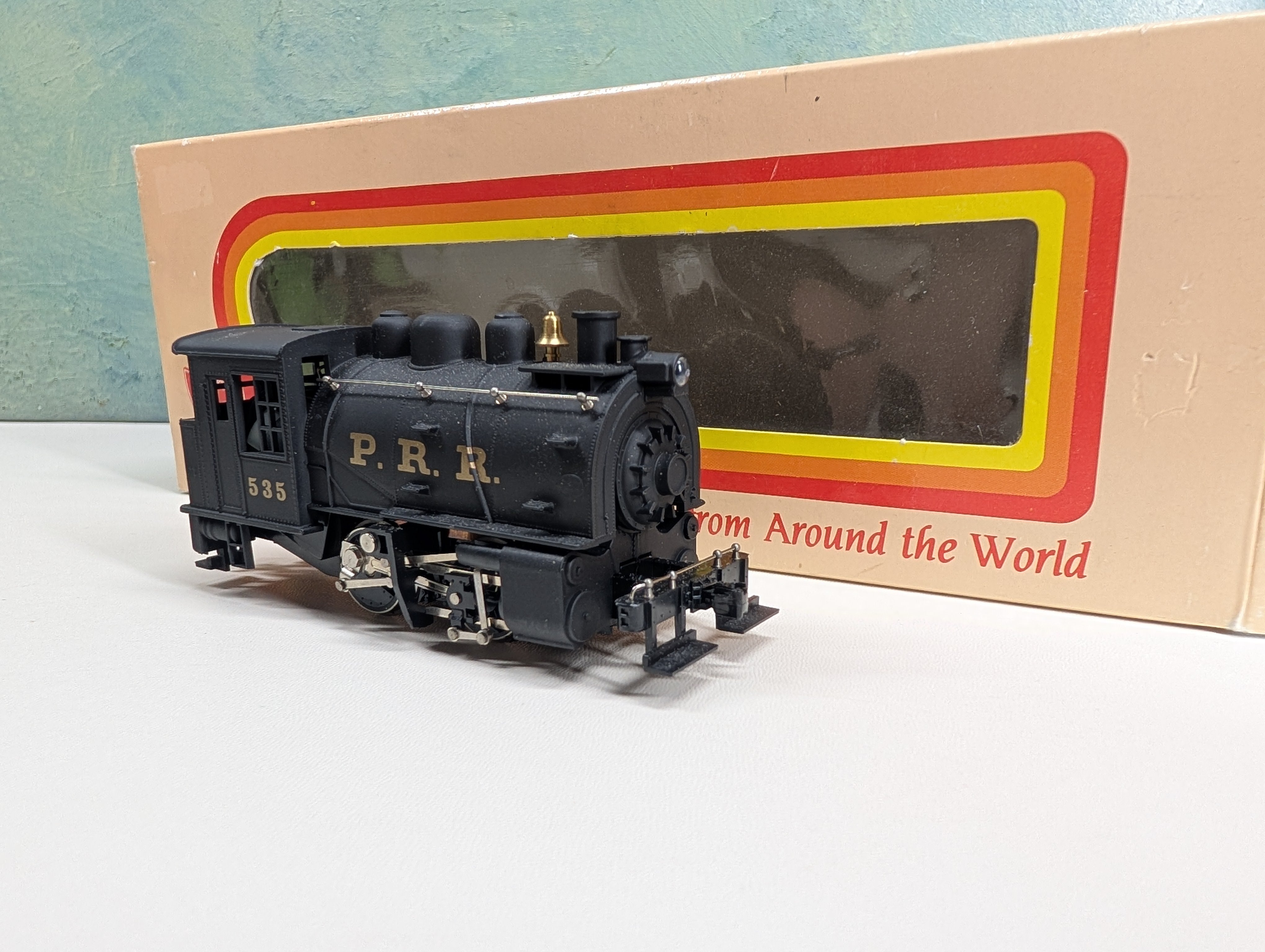 USED IHC M471 HO Scale 0-4-0 Dockside Steam Locomotive Pennsylvania PRR #535 Tested! DC