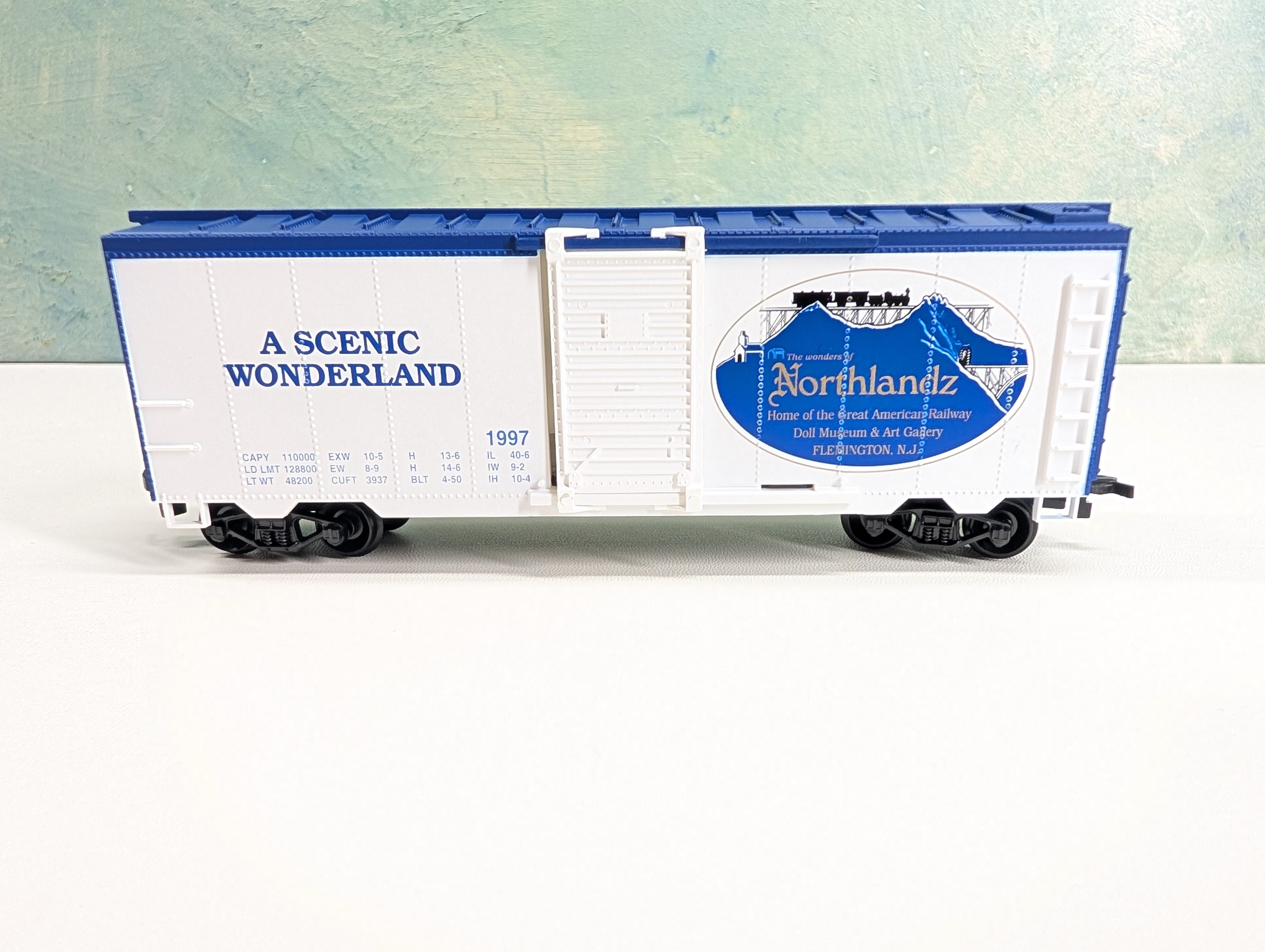 USED Life-Like 8584 HO Scale 40' Box Car Northlandz