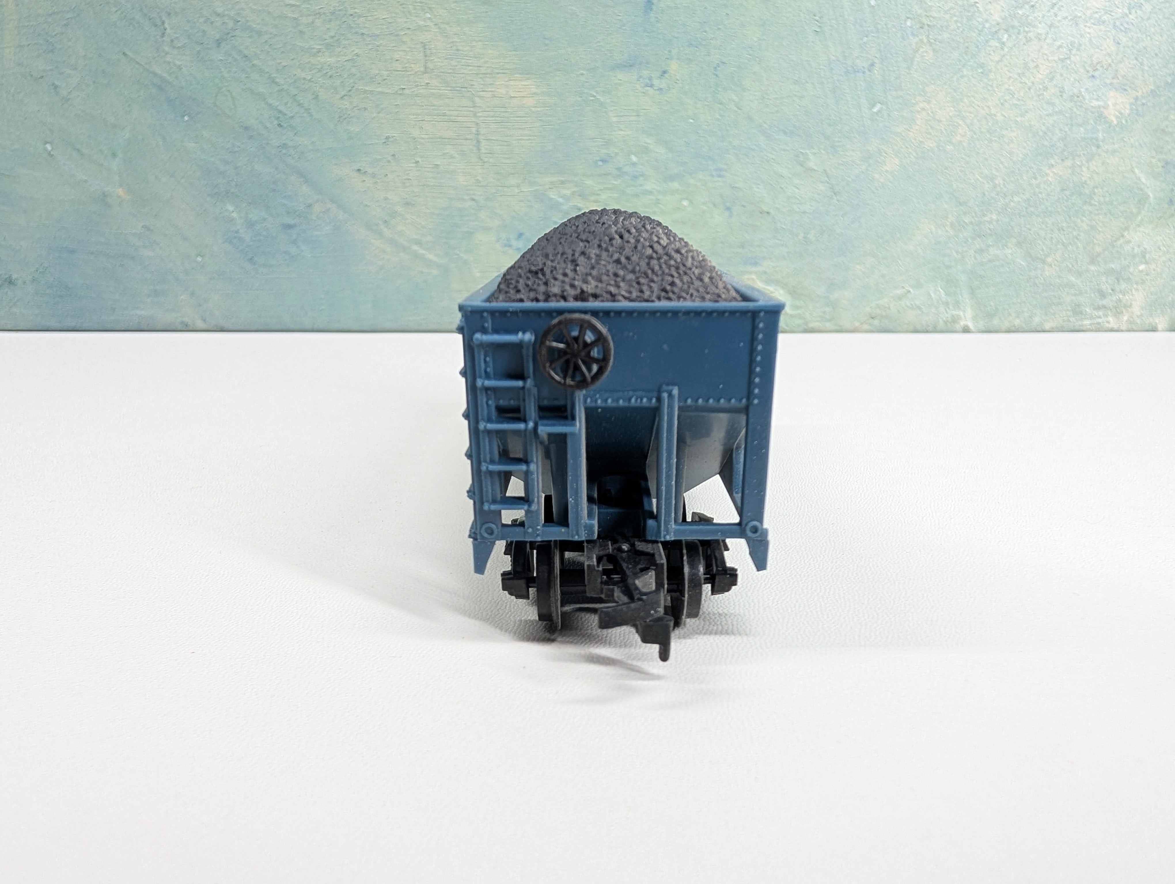 USED Life-Like HO Scale 2 Bay Hopper w/ Coal Louisville & Nashville L&N #115391